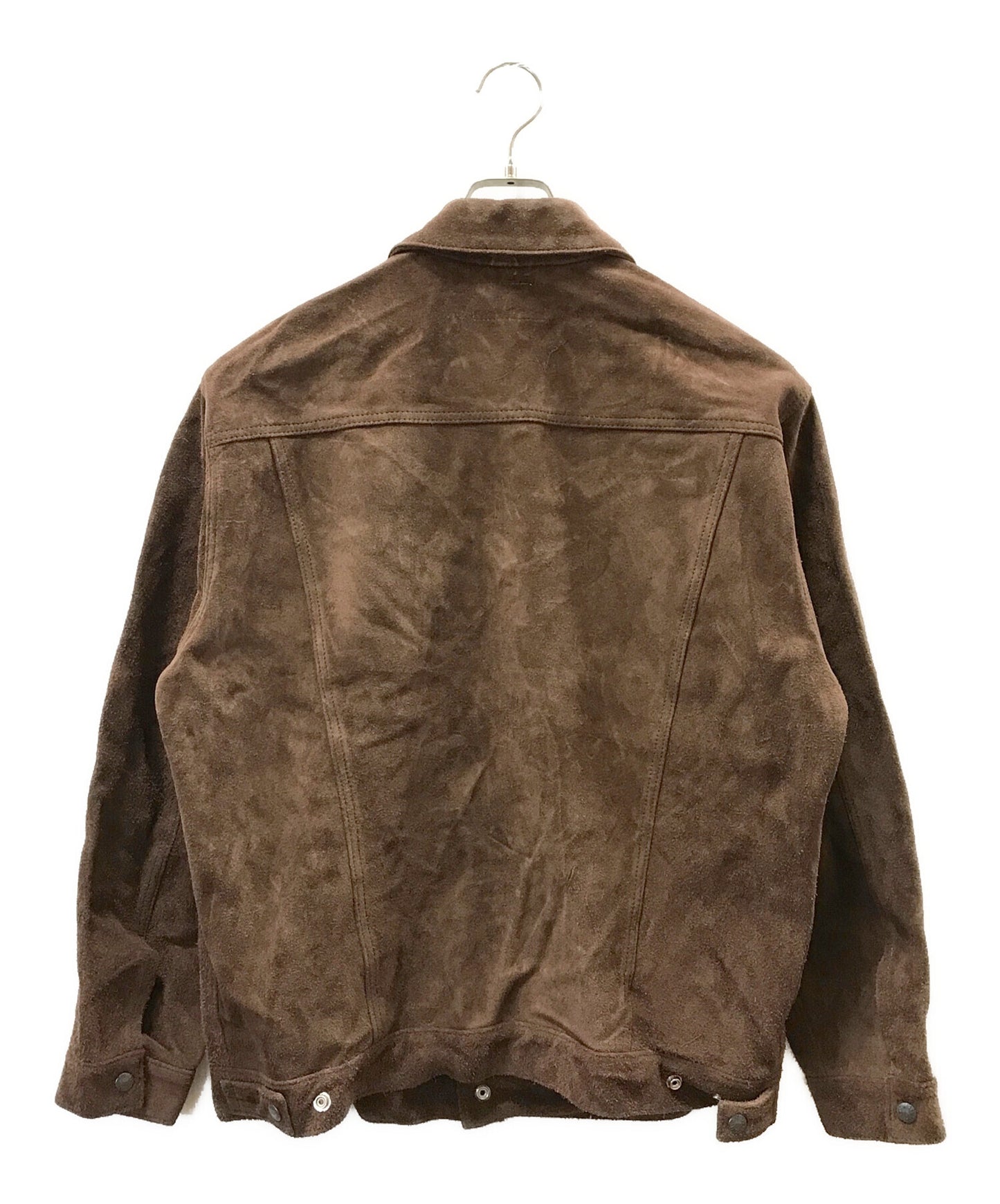[Pre-owned] WACKO MARIA SUEDE LEATHER TRUCKER JACKET(TYPE-1)