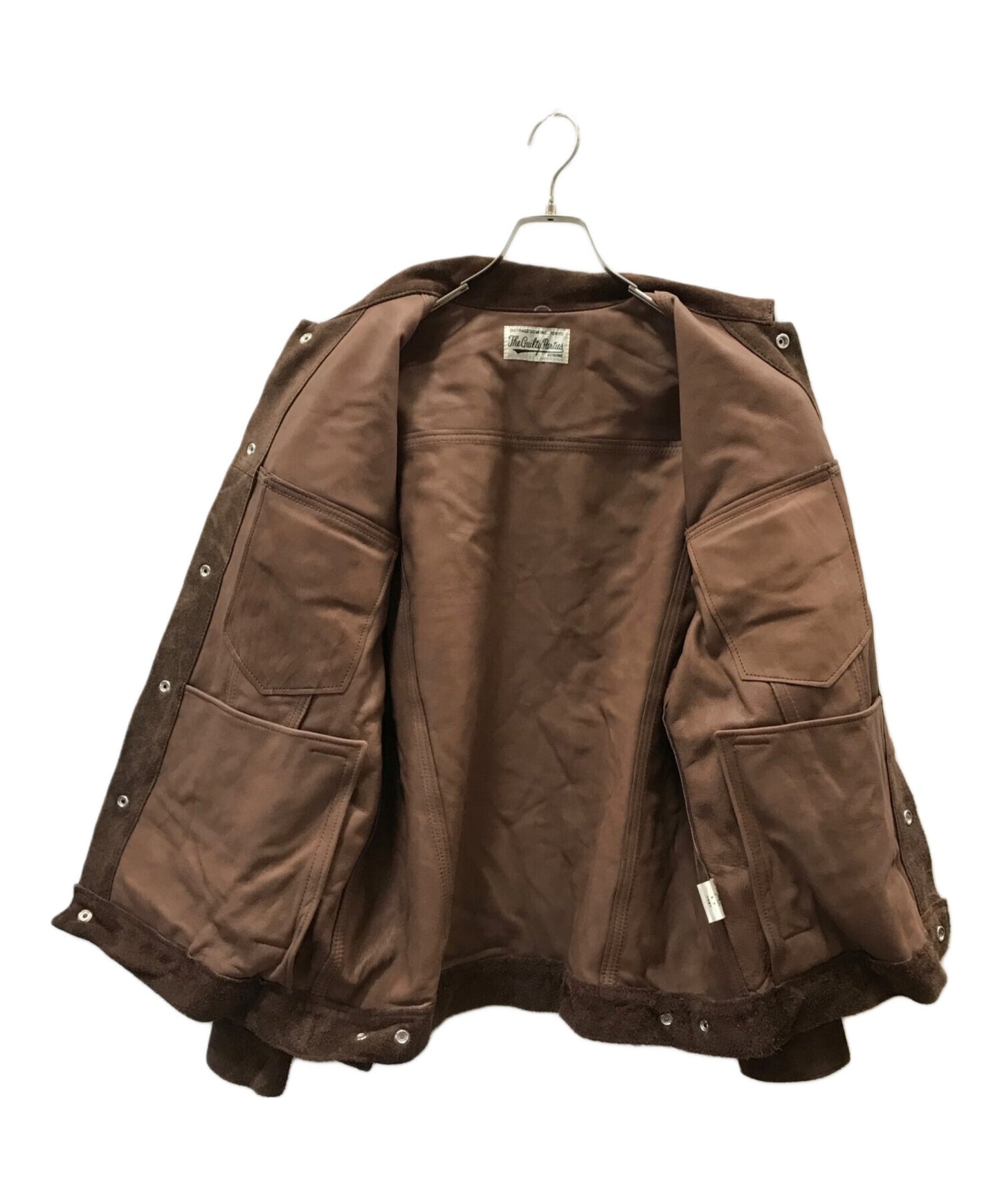 [Pre-owned] WACKO MARIA SUEDE LEATHER TRUCKER JACKET(TYPE-1)