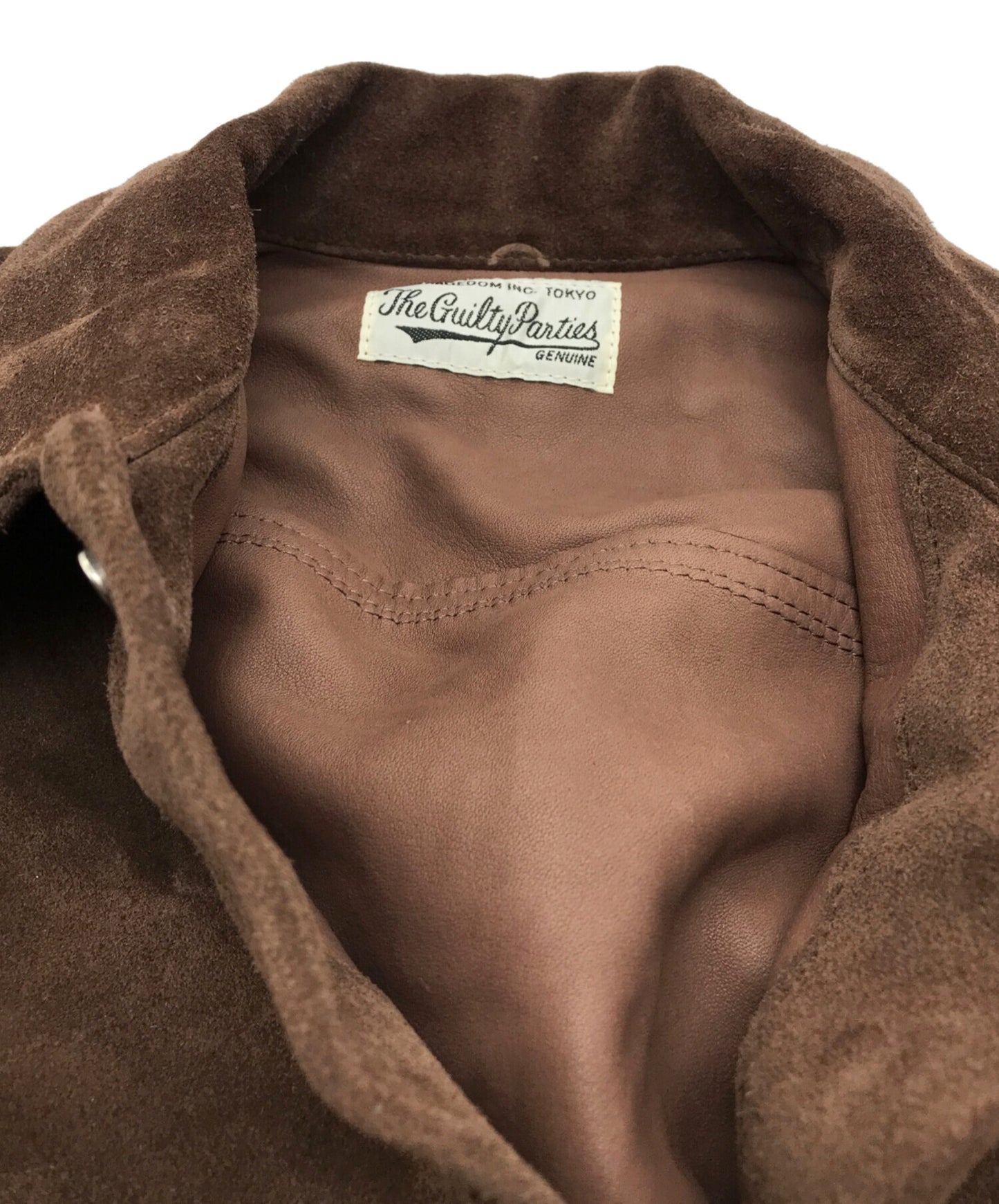 [Pre-owned] WACKO MARIA SUEDE LEATHER TRUCKER JACKET(TYPE-1)