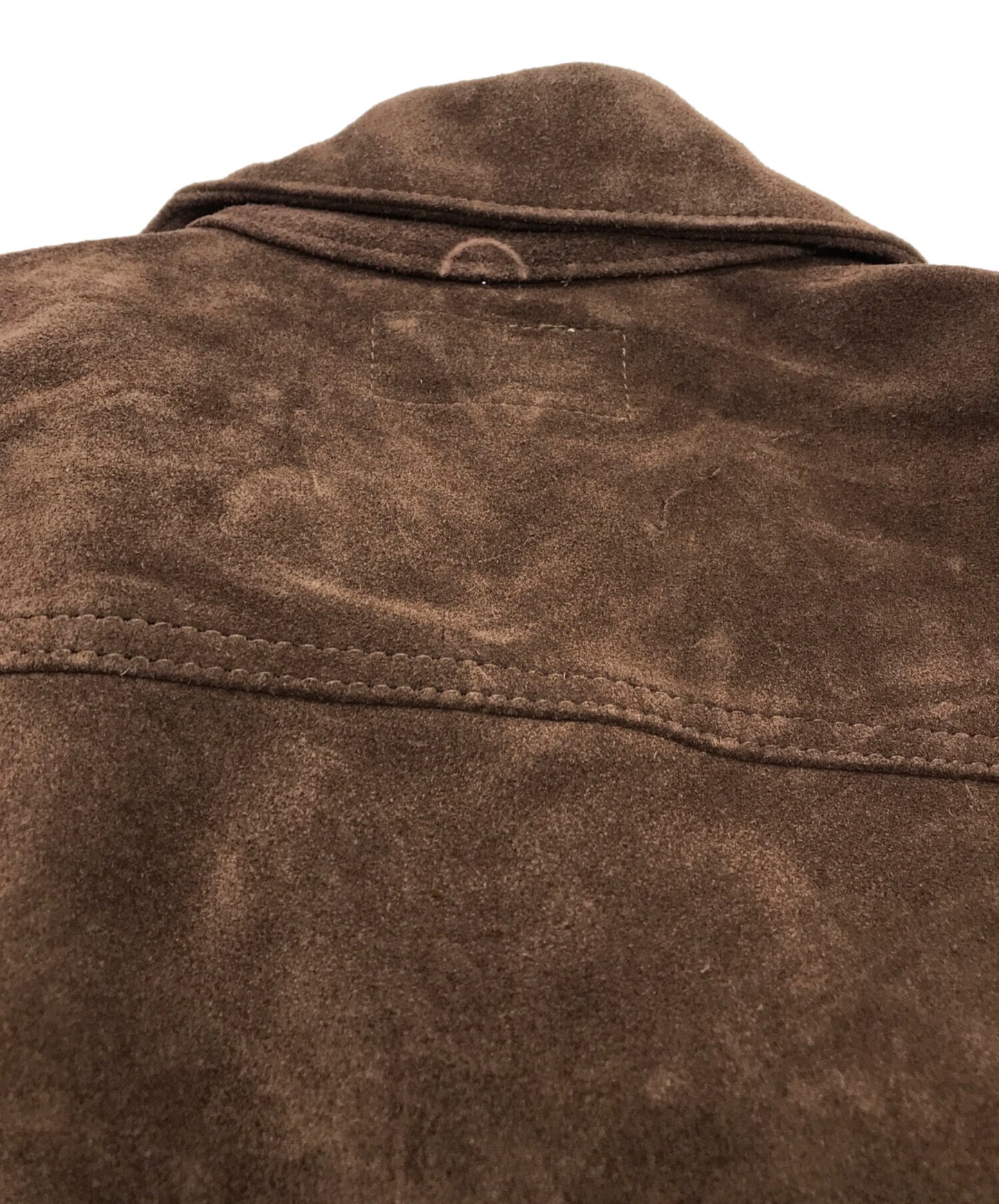 [Pre-owned] WACKO MARIA SUEDE LEATHER TRUCKER JACKET(TYPE-1)