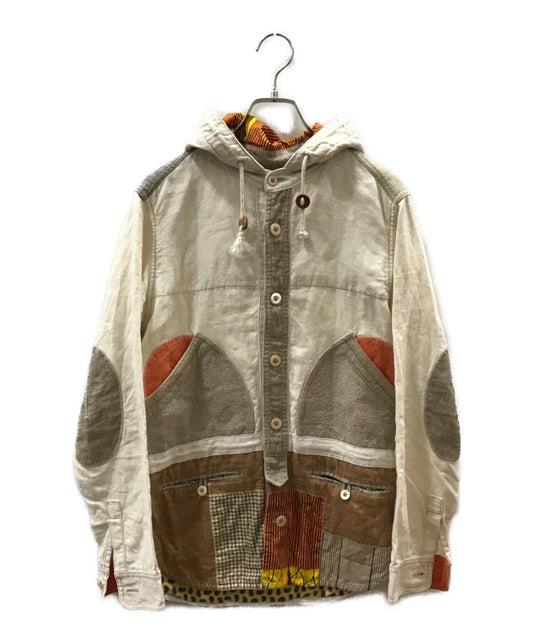 [Pre-owned] COMME des GARCONS JUNYA WATANABE MAN Patchwork Hooded Jacket WQ-B002 AD2015