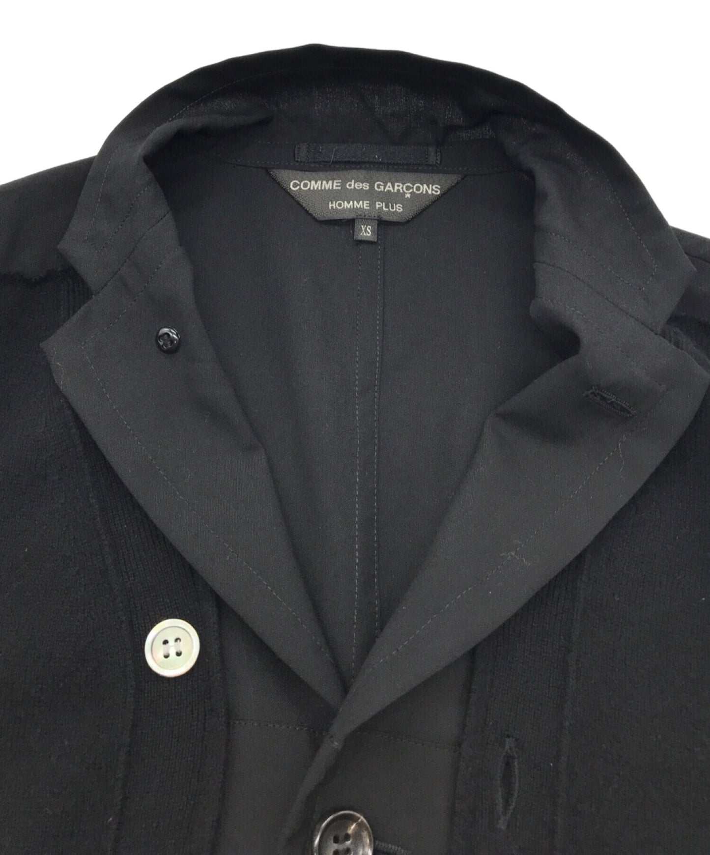 [Pre-owned] COMME des GARCONS HOMME PLUS Knit Switching Shirt Jacket PE-J034
