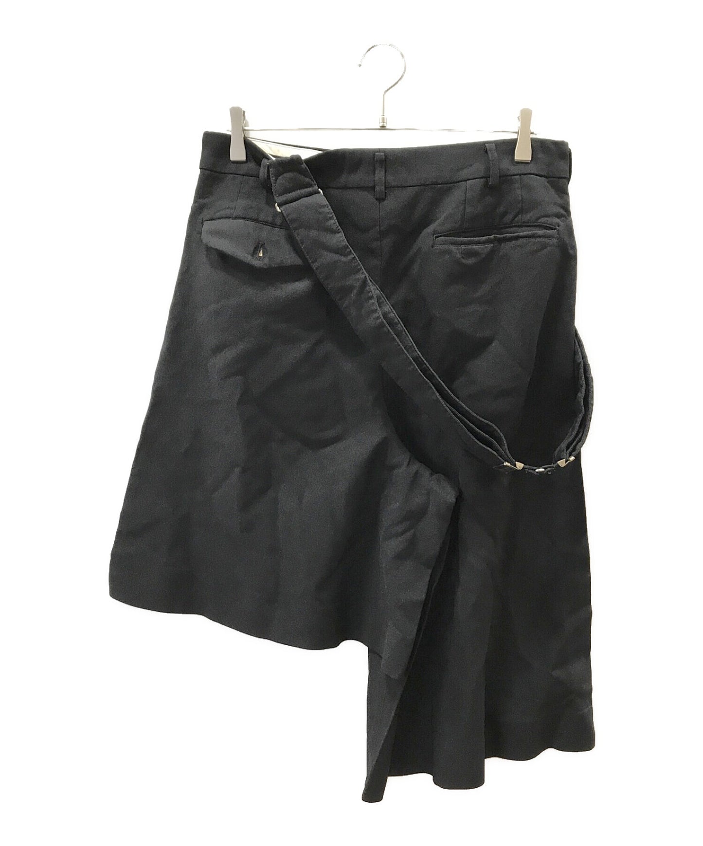 [Pre-owned] COMME des GARCONS HOMME PLUS Suspender Asymmetrical Shorts PG-P055