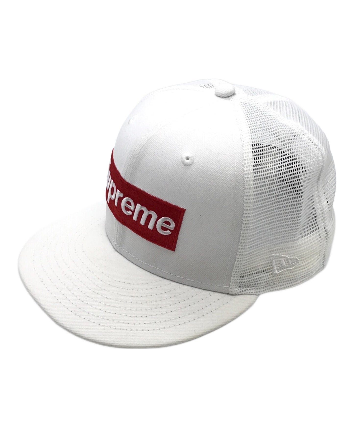 [Pre-owned] SUPREME 24SS Box Logo Mesh New Era Cap