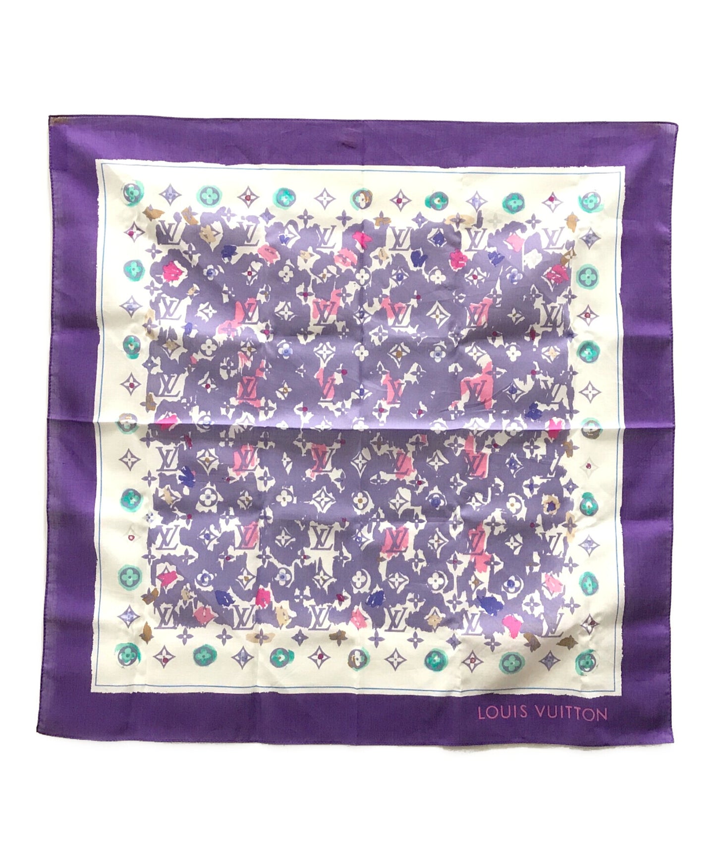[Pre-owned] LOUIS VUITTON epistolary handkerchief M72556