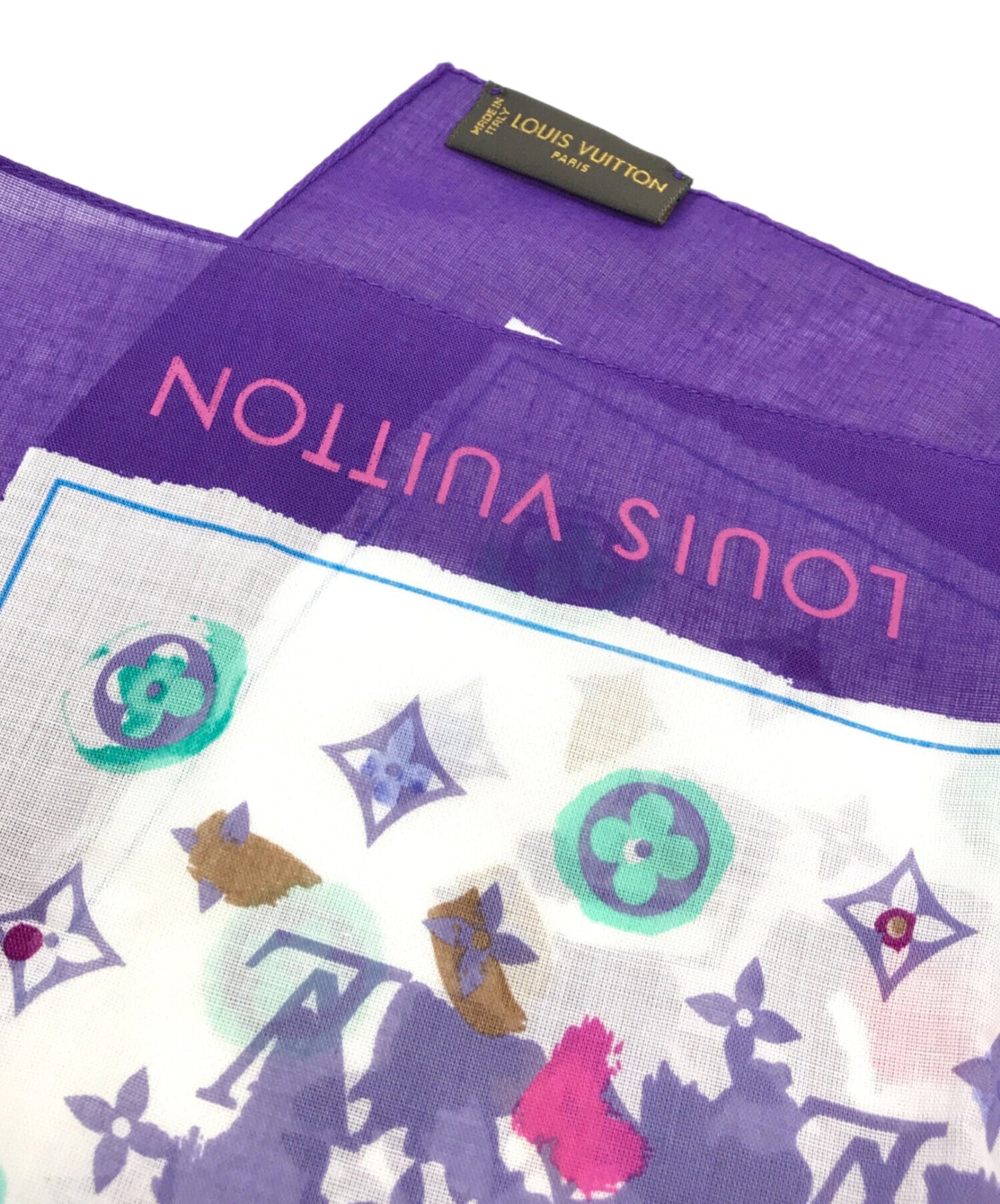 [Pre-owned] LOUIS VUITTON epistolary handkerchief M72556