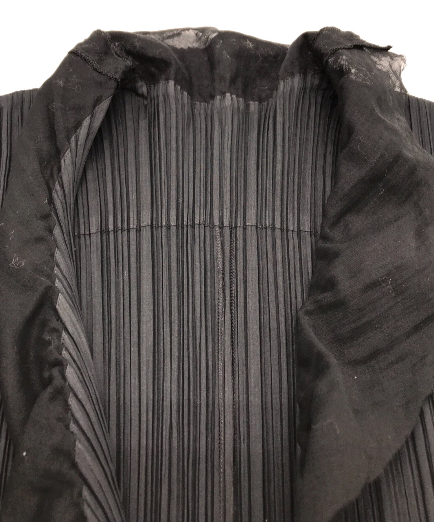 Pre-owned] ISSEY MIYAKE FETE pleated jacket IF52FJ036 – Archive