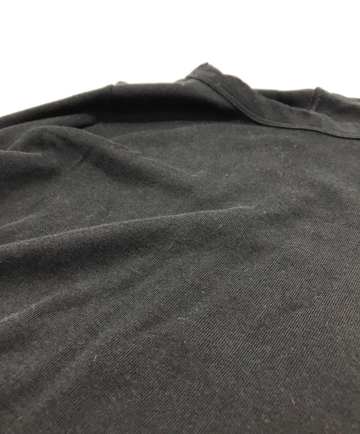 [Pre-owned] RICK OWENS RIB LONG SLEEVE T-SHIRT RP01C5202-RD