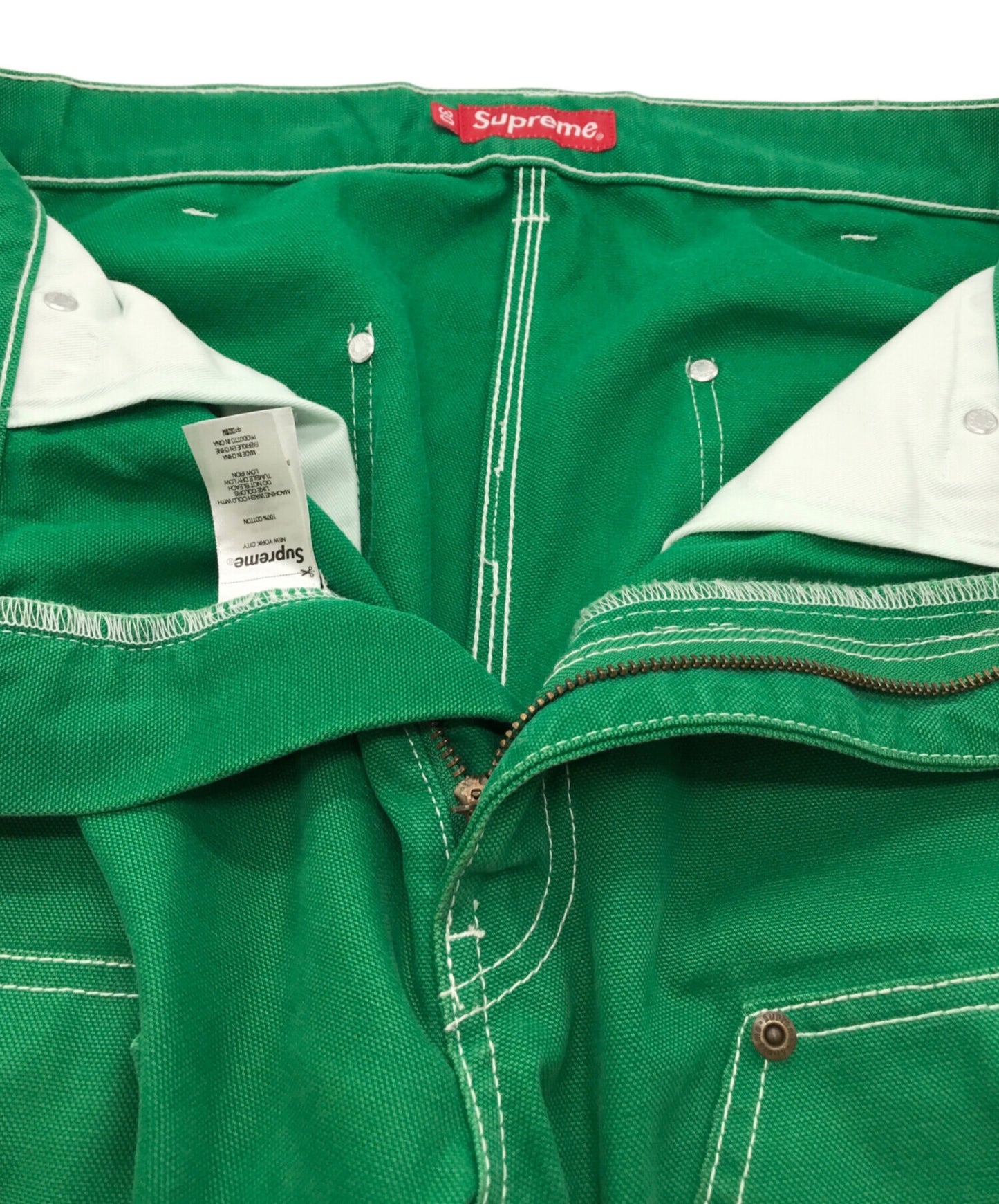 [Pre-owned] SUPREME Double Knee Canvas Painter Pant