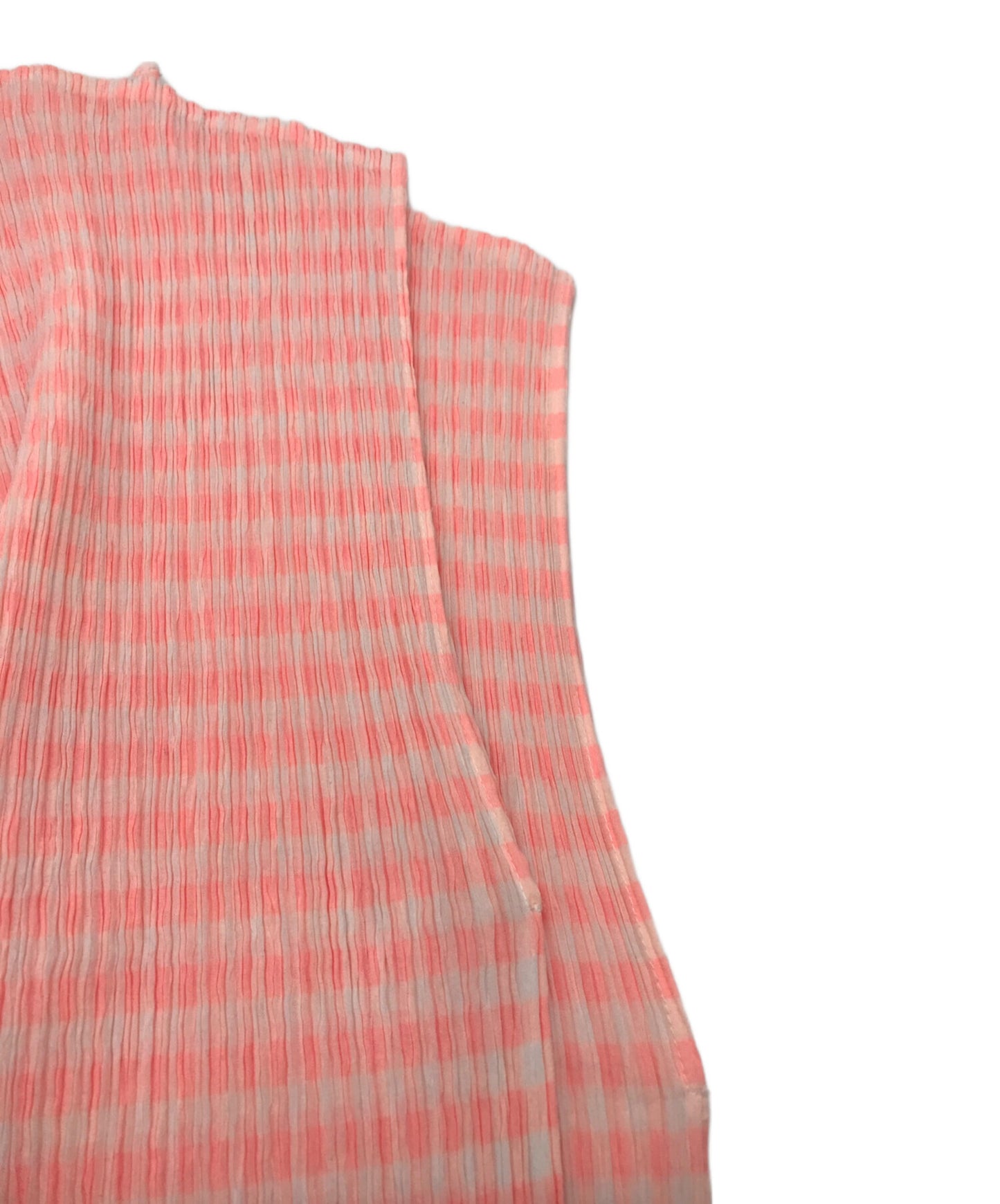 [Pre-owned] ISSEY MIYAKE Pleated checkered cut and sewn IM12FJ905