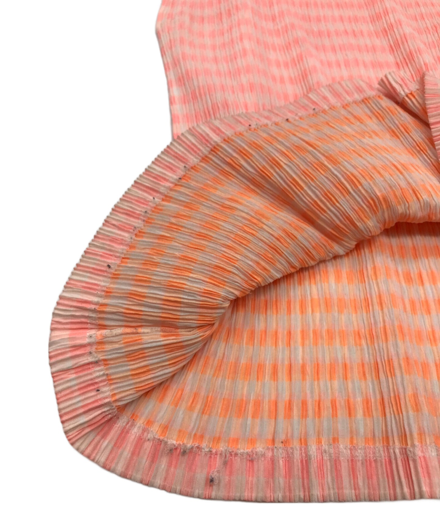 [Pre-owned] ISSEY MIYAKE Pleated checkered cut and sewn IM12FJ905