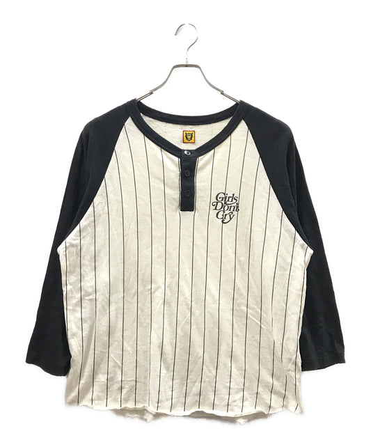 [Pre-owned] HUMAN MADE 24ss GIRLS DON'T CRY BASEBALL 3/4 TEE