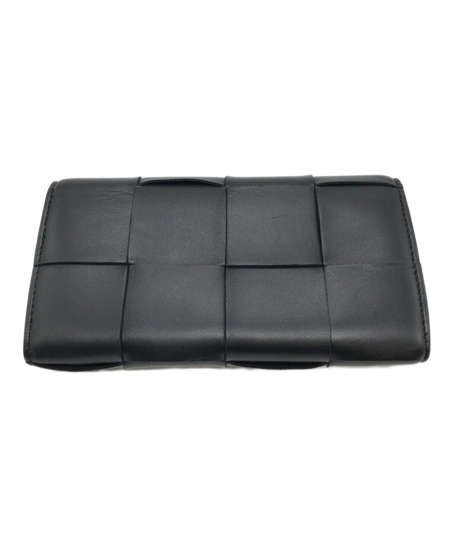 [Pre-owned] BOTTEGA VENETA Intrecciato leather long wallet 742694 vcqc4 8425