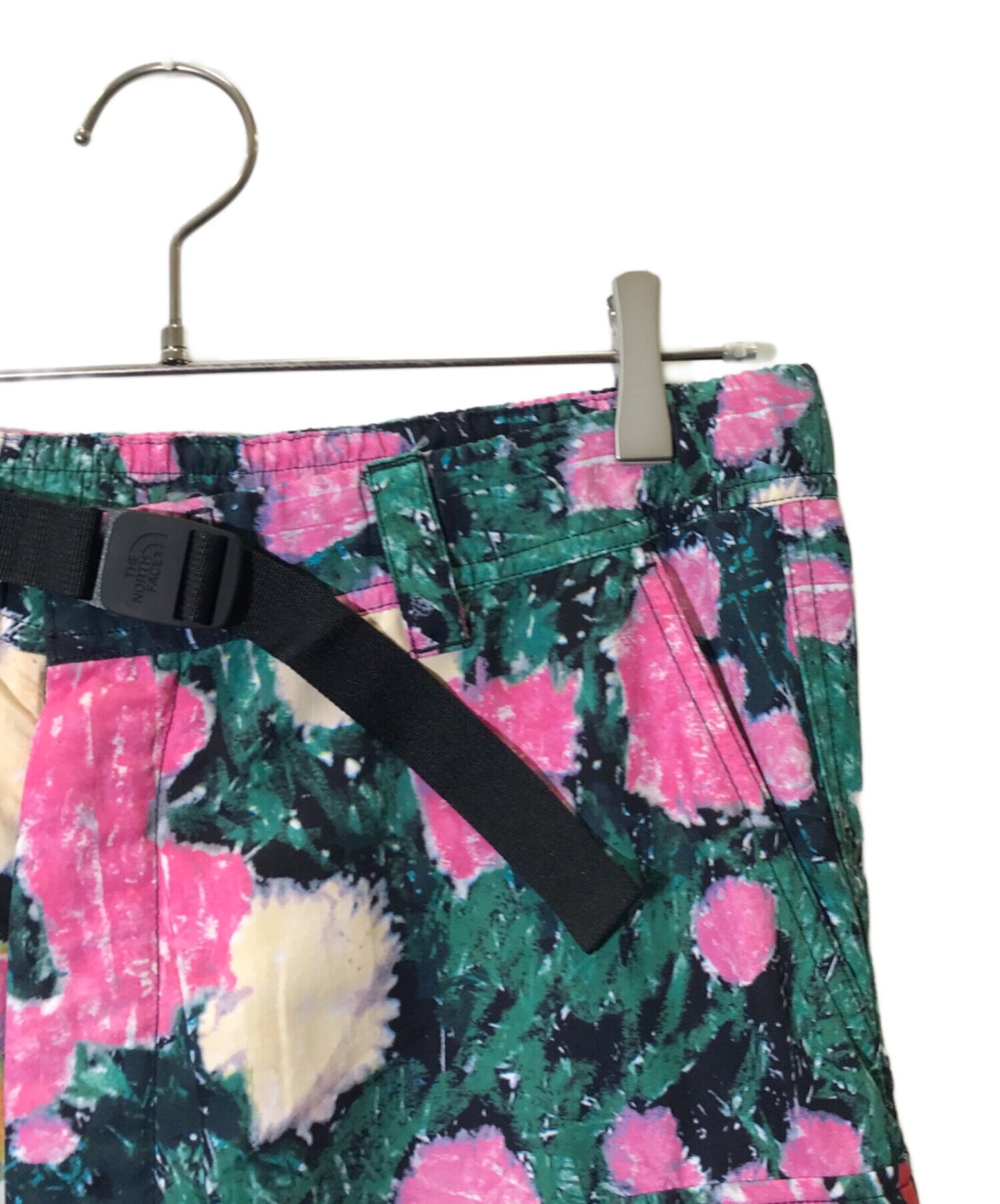 [Pre-owned] SUPREME Trekking Convertible Zip-Off Belted Pant Flowers