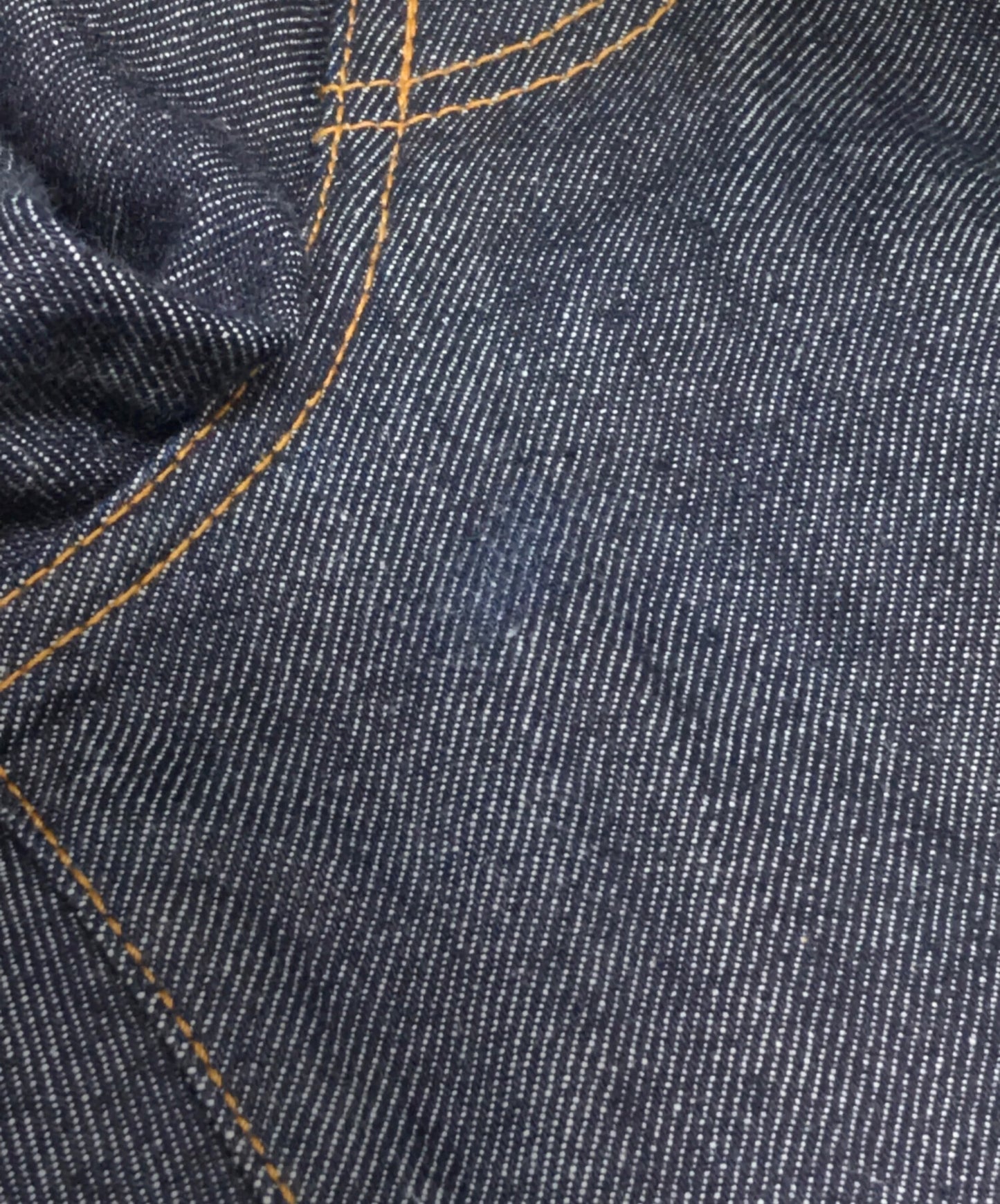 [Pre-owned] SUPREME RIGID BAGGY SELVEDGE DENIM SHORT/Baggy half denim pants
