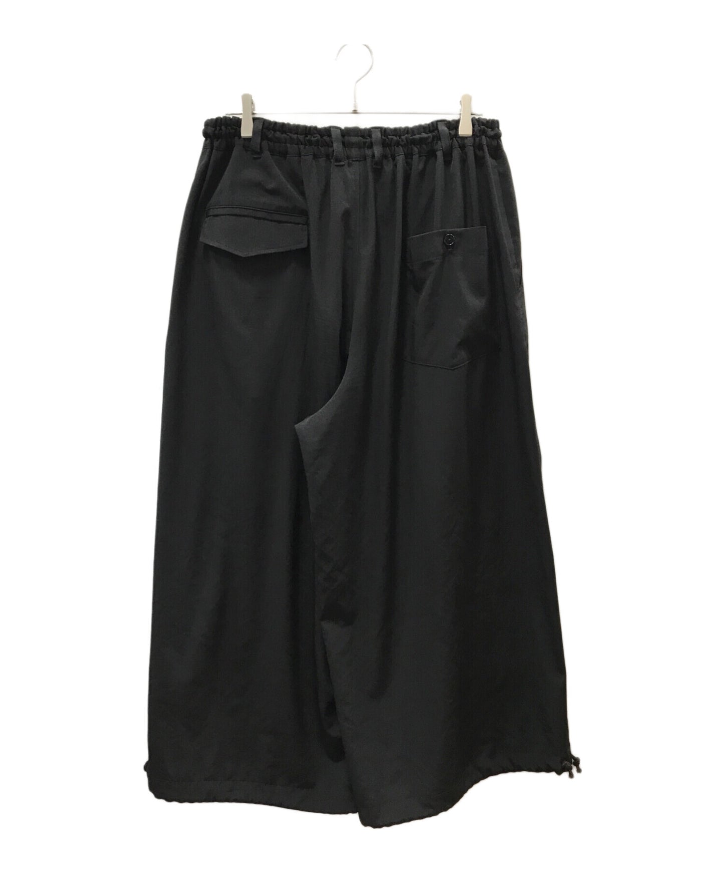 [Pre-owned] GROUND Y CREPE de CHINE BALLOON PANTS GA-P24-500