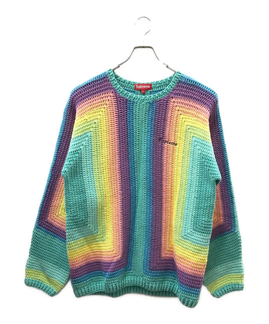 [Pre-owned] SUPREME HAND CROCHETED SWEATER