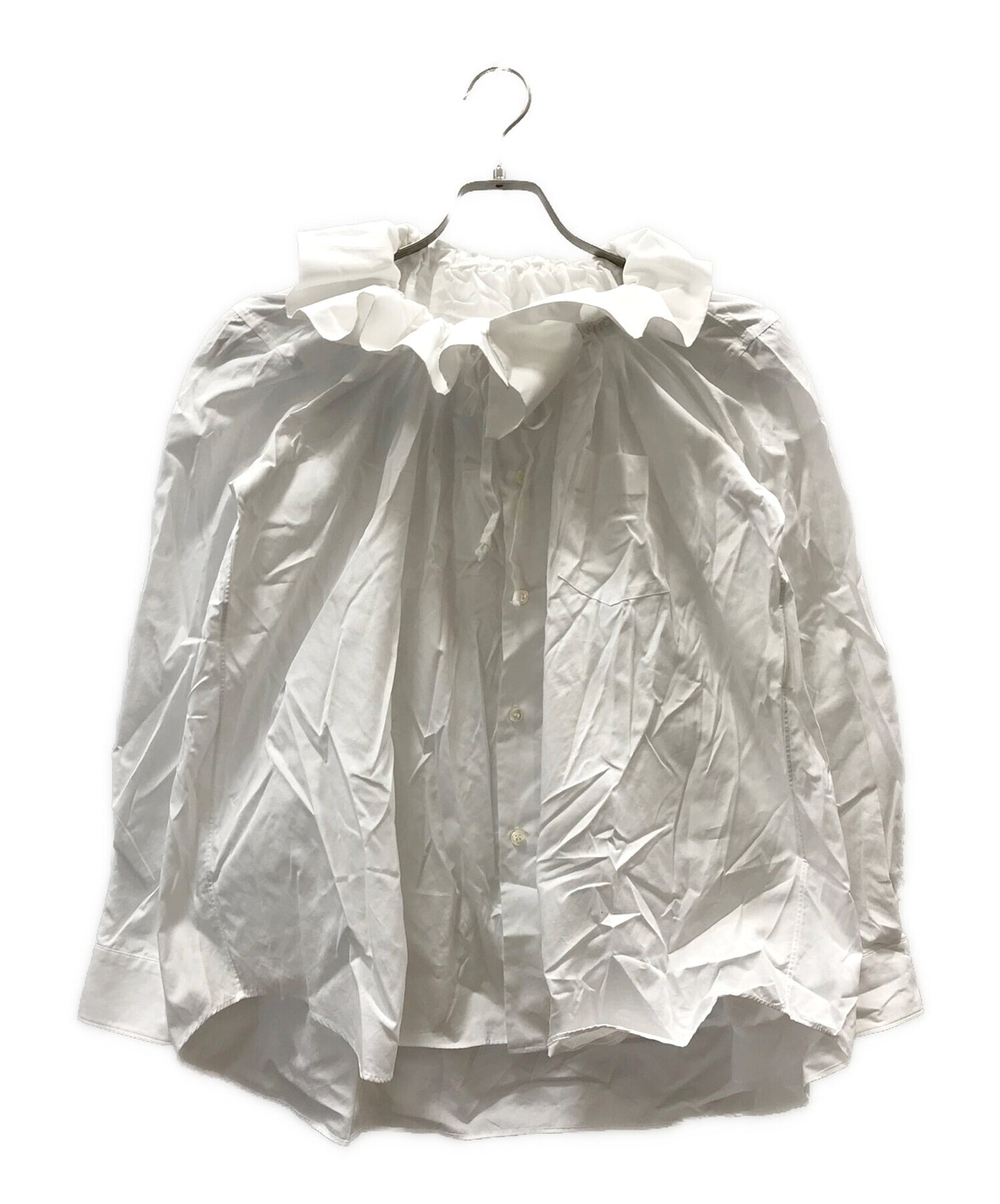 [Pre-owned] COMME des GARCONS COMME des GARCONS Ruffle collar blouse RK-B014