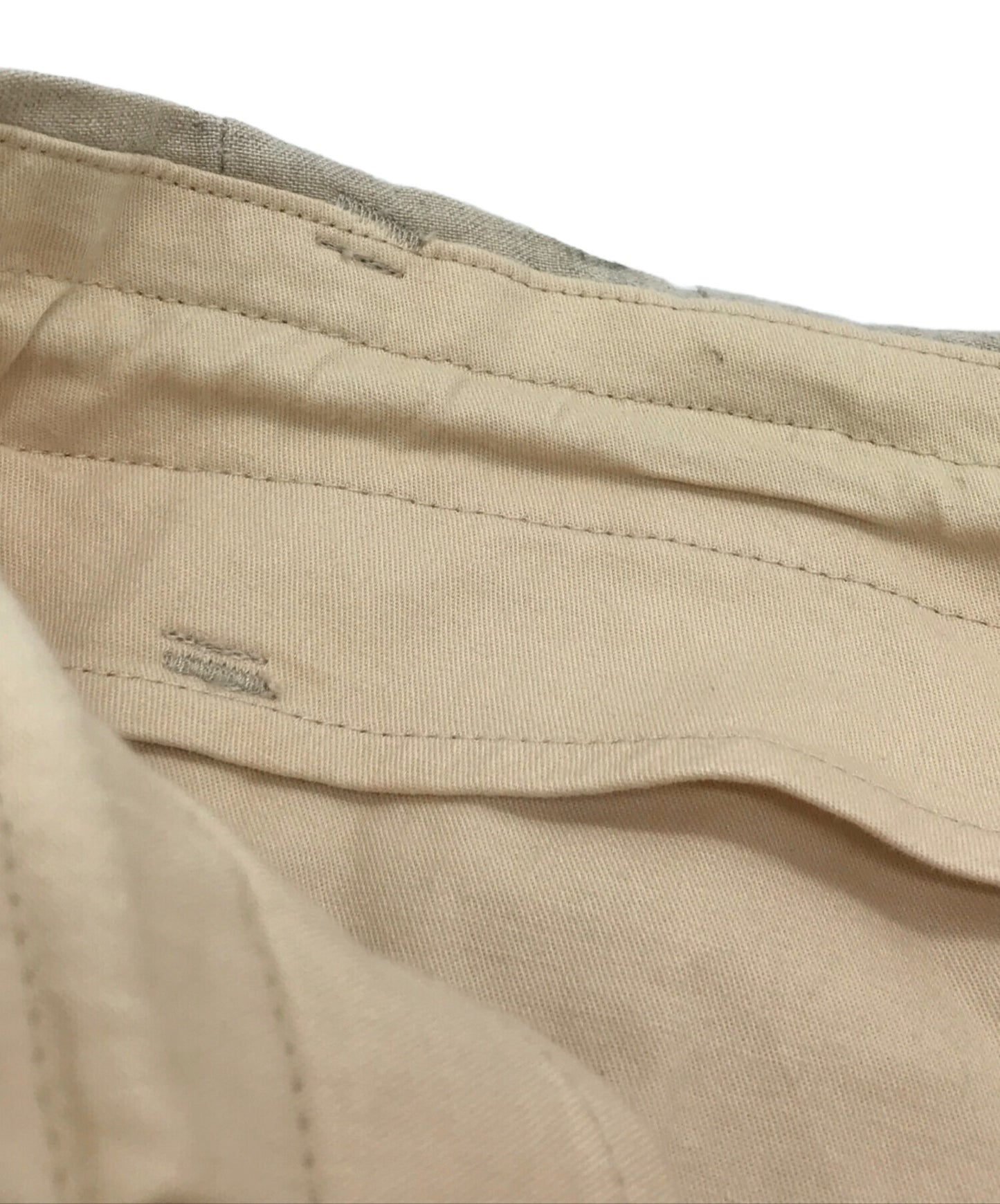 [Pre-owned] Yohji Yamamoto pour homme LINEN ddw HEM ADJUSTFOLD PANTS HD-P47-303