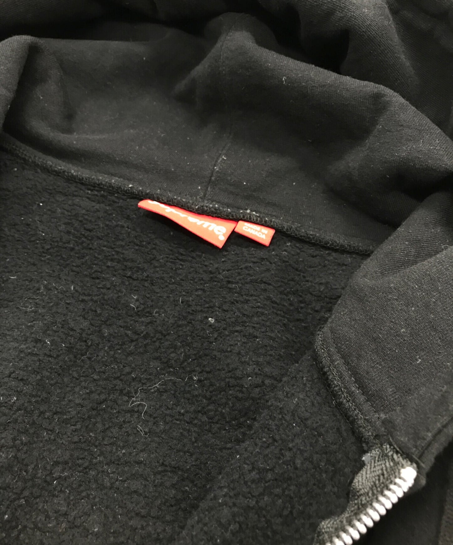 [Pre-owned] SUPREME Multi Logo Zip Up Sweatshirt