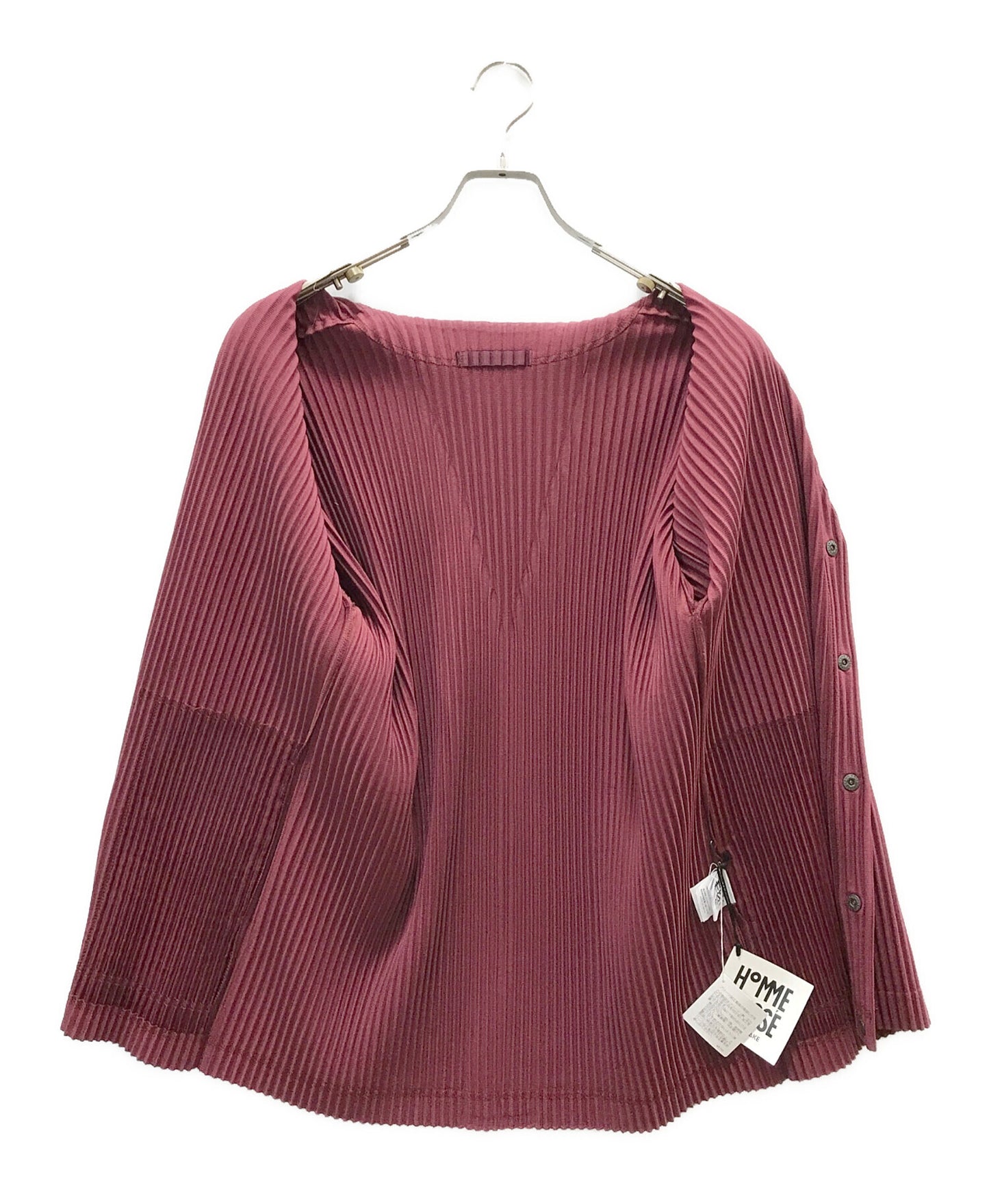 [Pre-owned] HOMME PLISSE ISSEY MIYAKE pleated cardigan HP33JL181