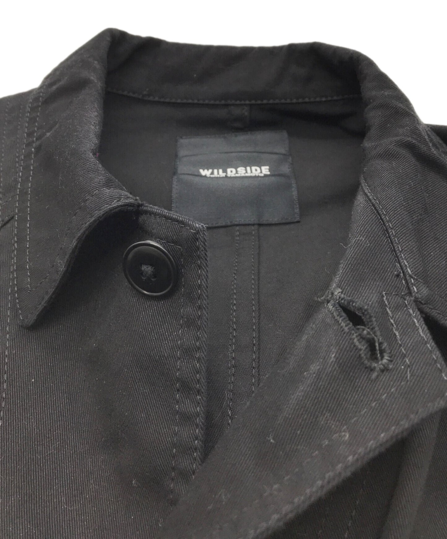 [Pre-owned] WILDSIDE YOHJI YAMAMOTO Cotton Chino 5B Shirt Jacket WE-J10-001