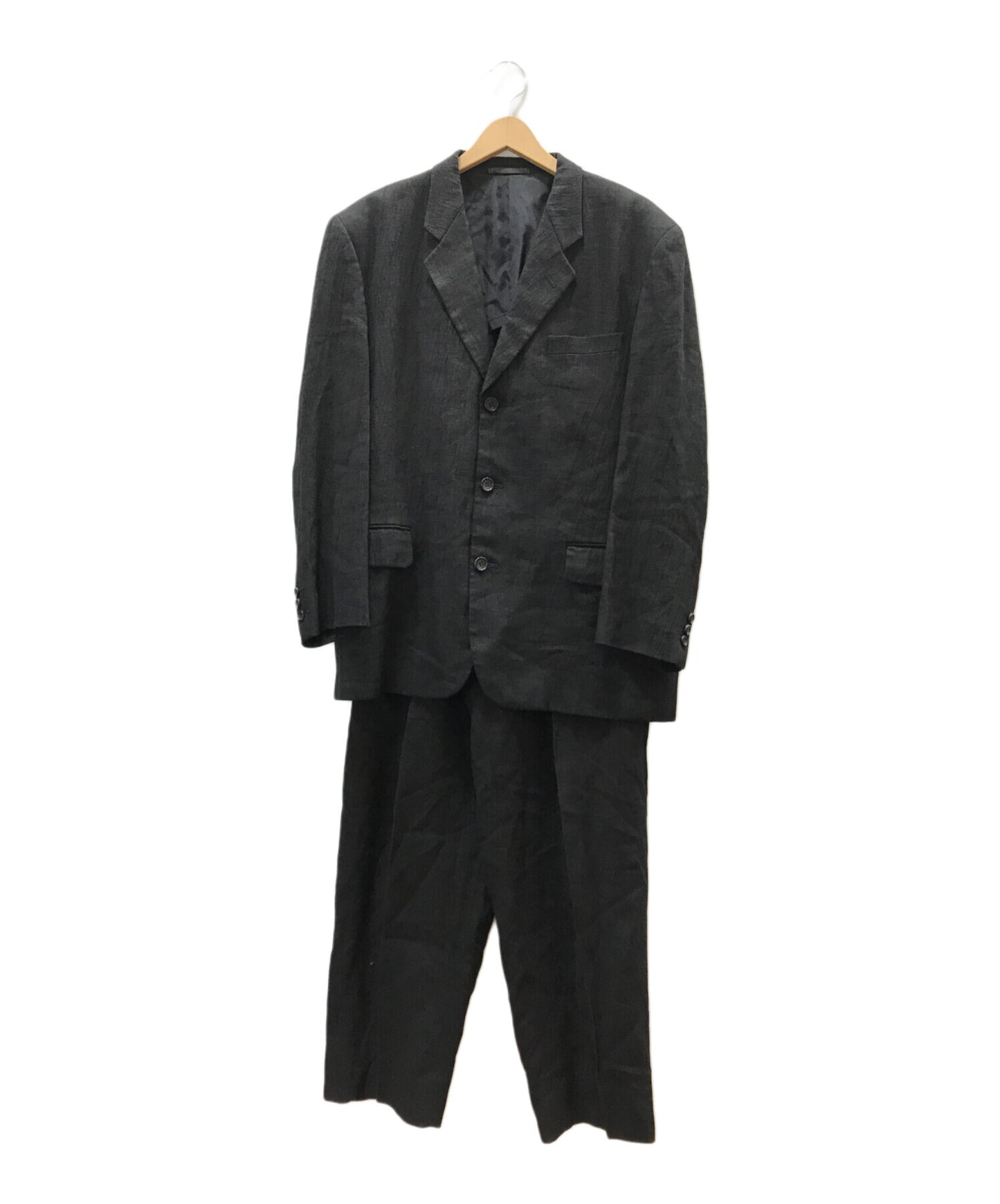 [Pre-owned] COMME des GARCONS HOMME linen set-up HJ-02026S