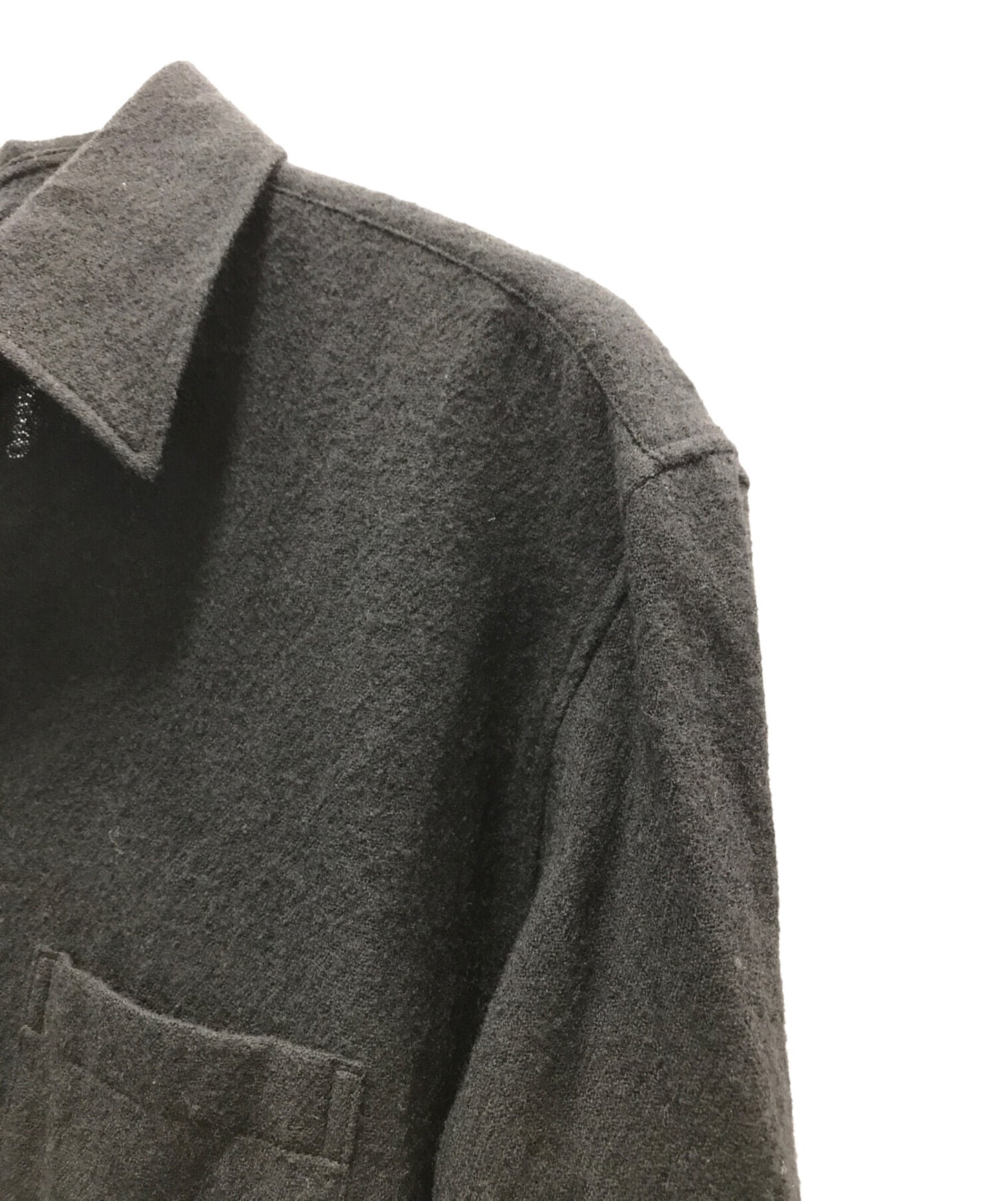 [Pre-owned] GROUND Y asymmetrical long shirt GC-B08-802