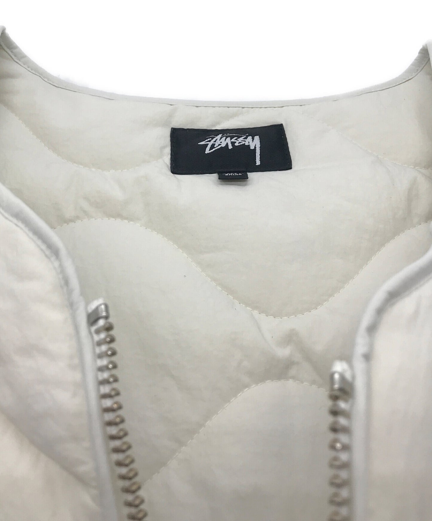 [Pre-owned] stussy quilted vest