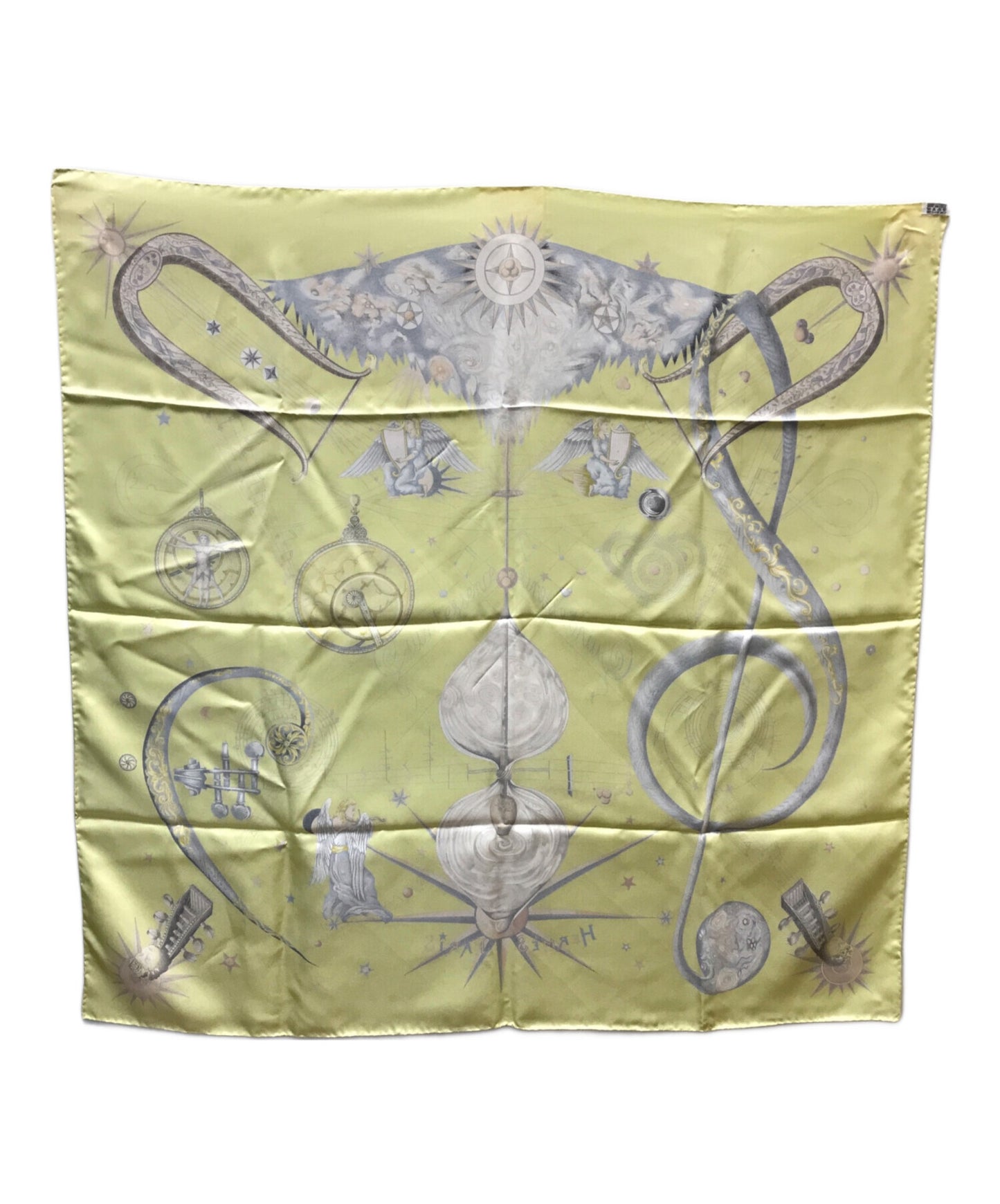 [Pre-owned] HERMES silk scarf