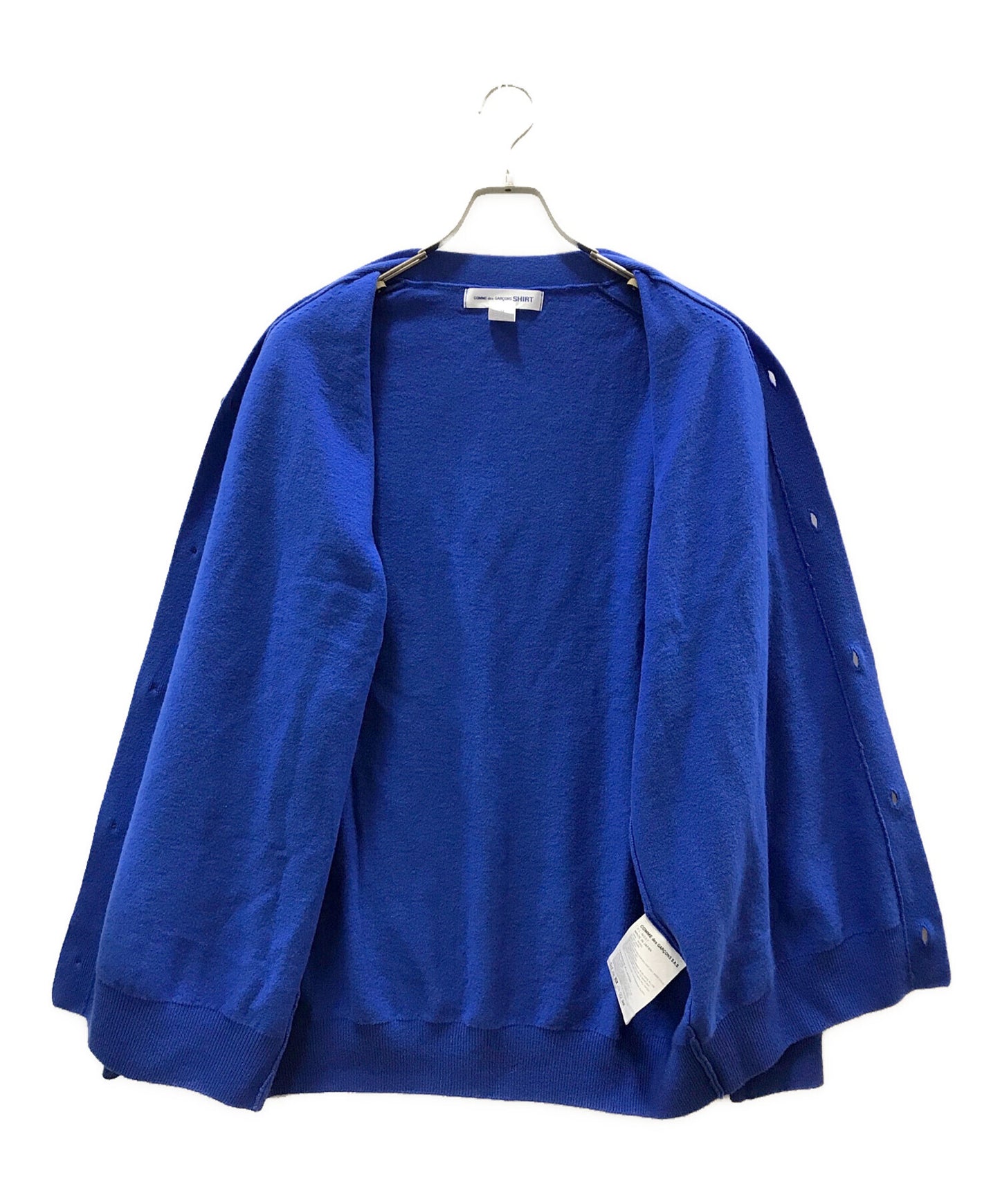 [Pre-owned] COMME des GARCONS SHIRT High Gauge Wool Knit Cardigan FL-N007