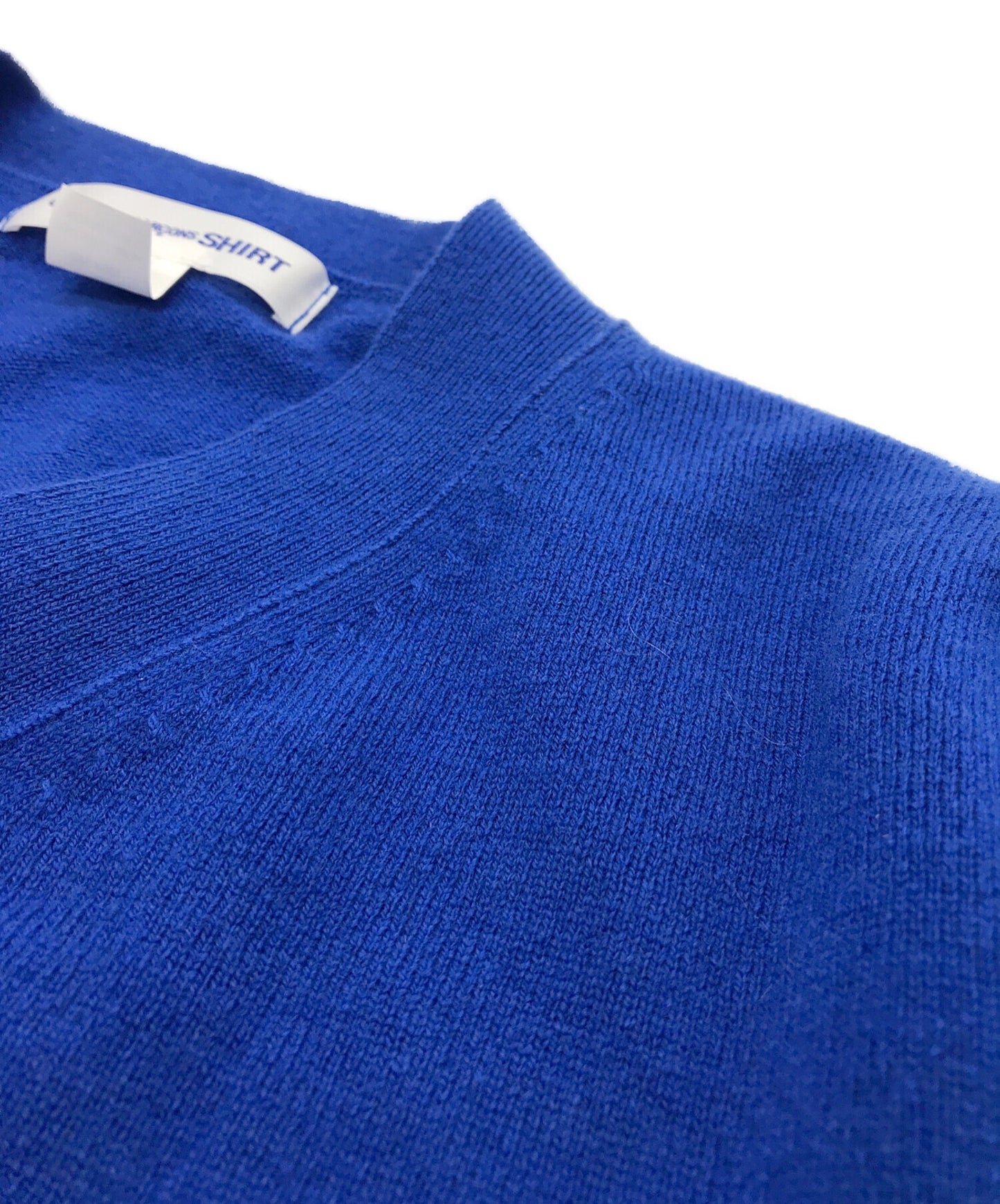 [Pre-owned] COMME des GARCONS SHIRT High Gauge Wool Knit Cardigan FL-N007