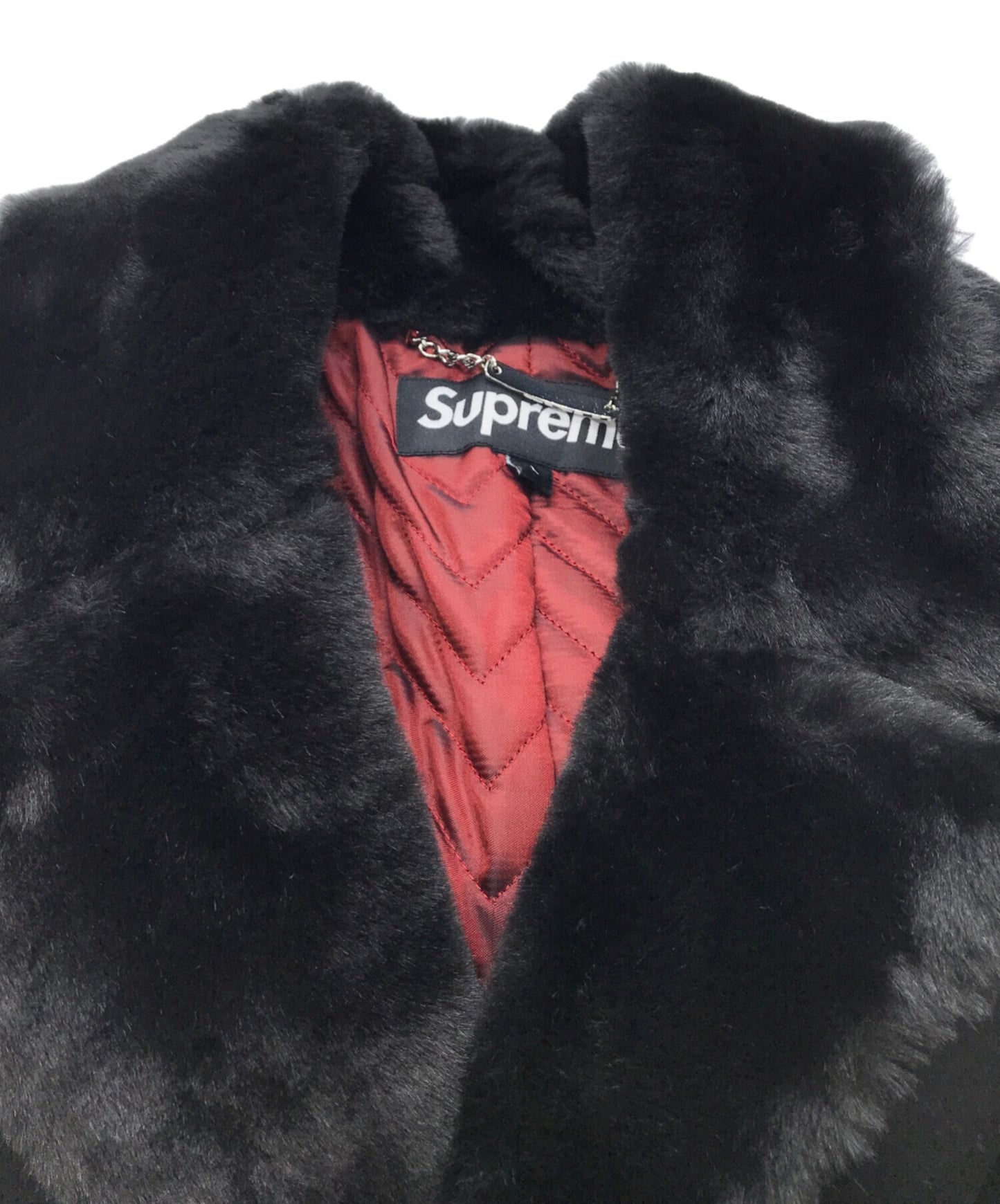 [Pre-owned] SUPREME Fur Collar Car Coat