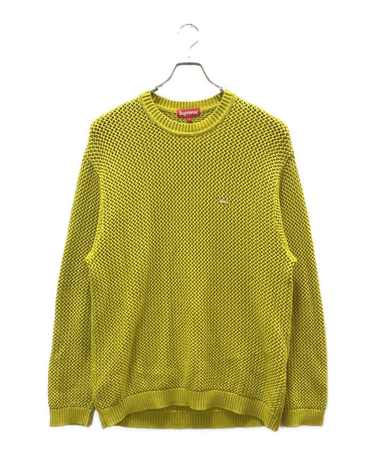 [Pre-owned] SUPREME Open Knit Small Box Sweater