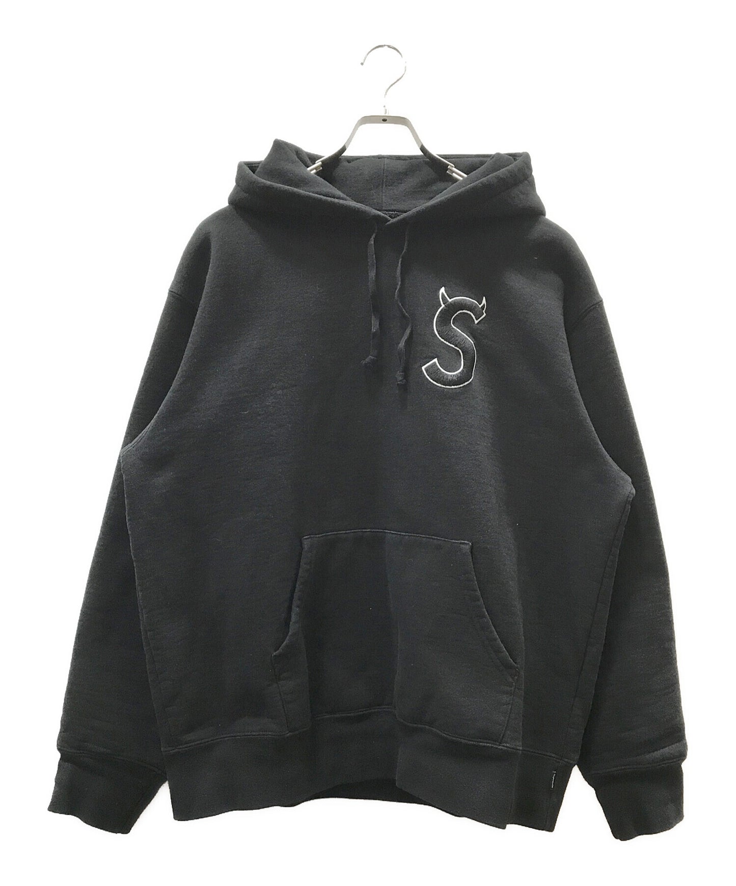 [Pre-owned] SUPREME S LOGO HOOTED SWEATSHIRTS