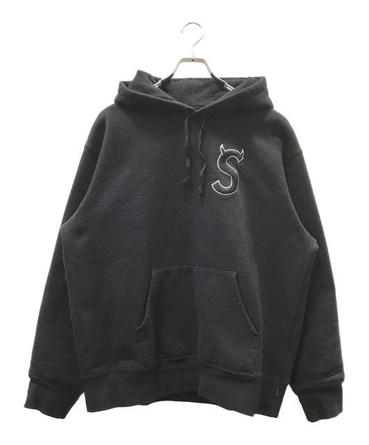 [Pre-owned] SUPREME S LOGO HOOTED SWEATSHIRTS