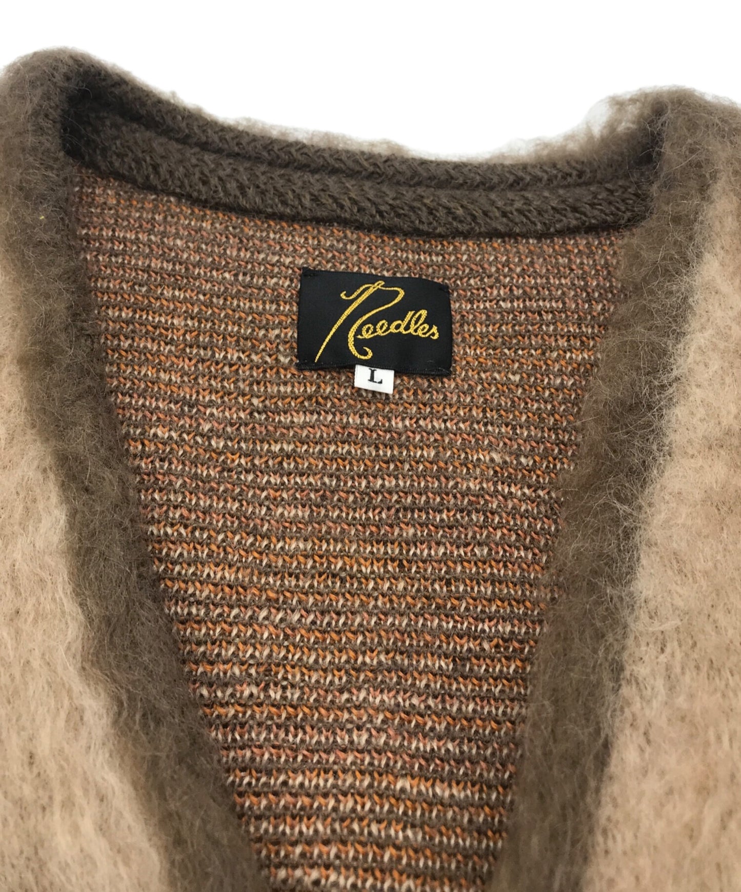 [Pre-owned] Needles All-over mohair cardigan LQ420