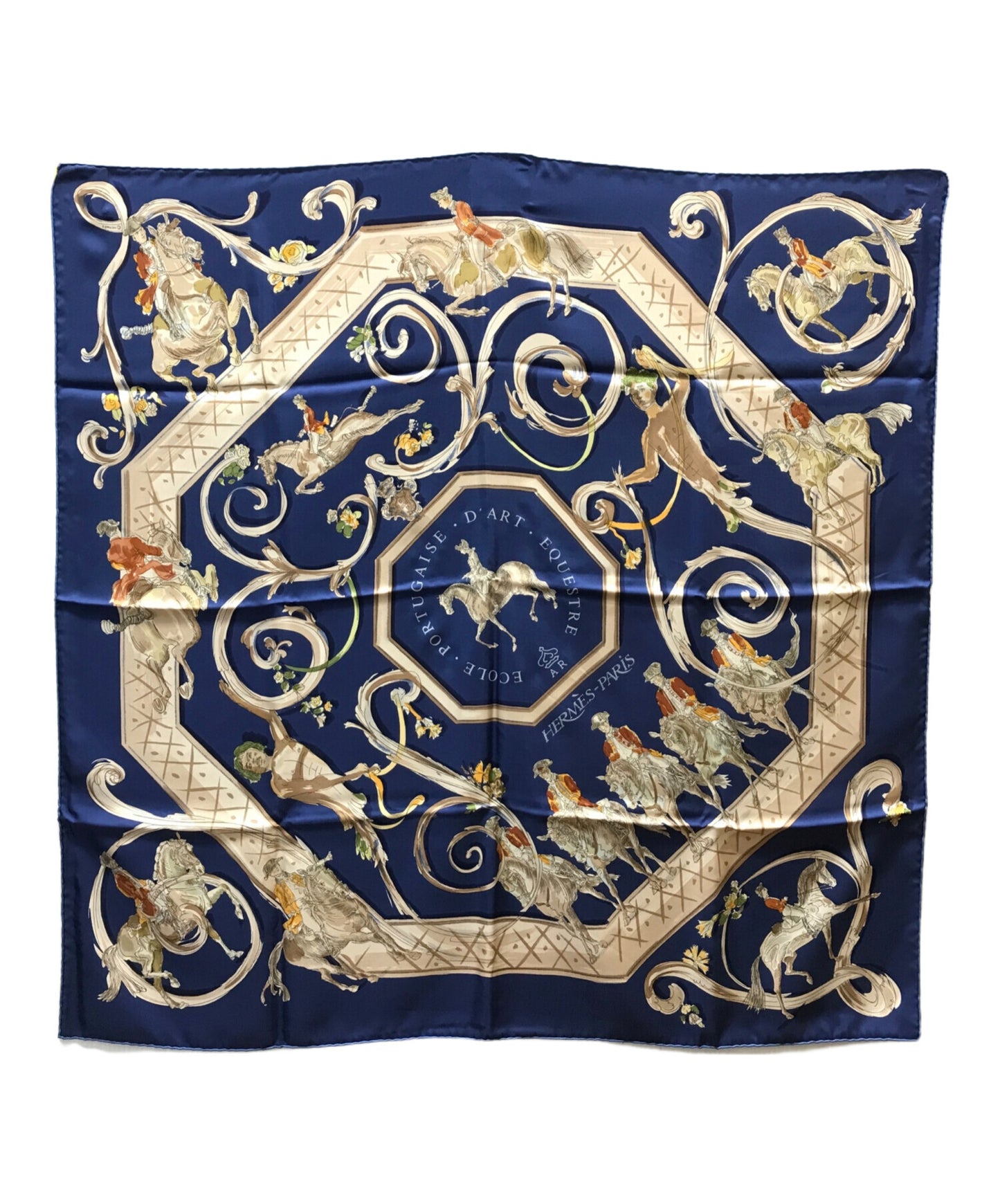 [Pre-owned] HERMES Carré 90 silk scarf