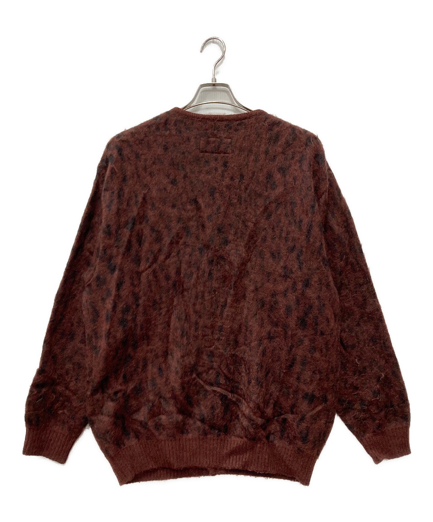 [Pre-owned] WACKO MARIA Leopard mohair cardigan