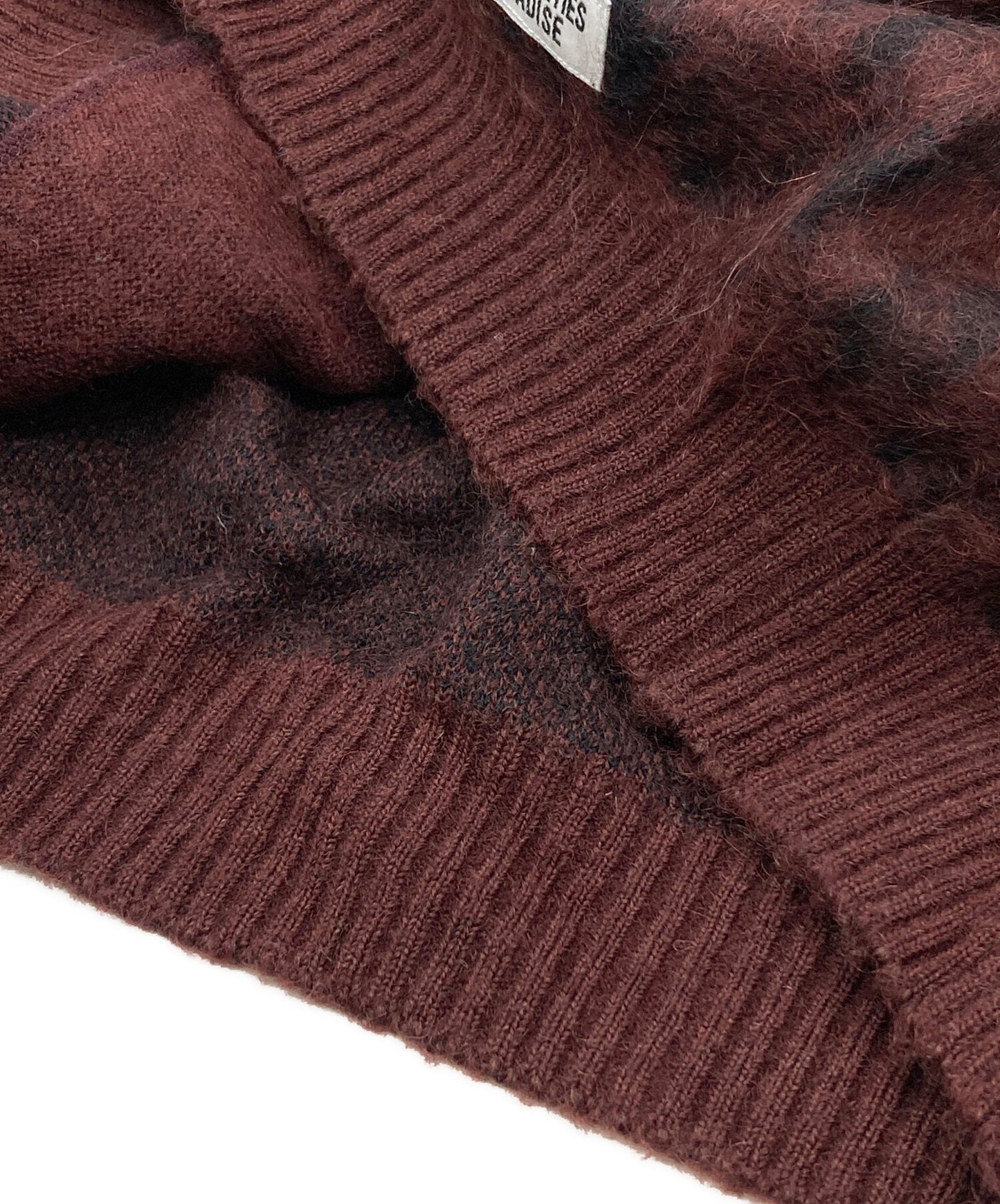 [Pre-owned] WACKO MARIA Leopard mohair cardigan