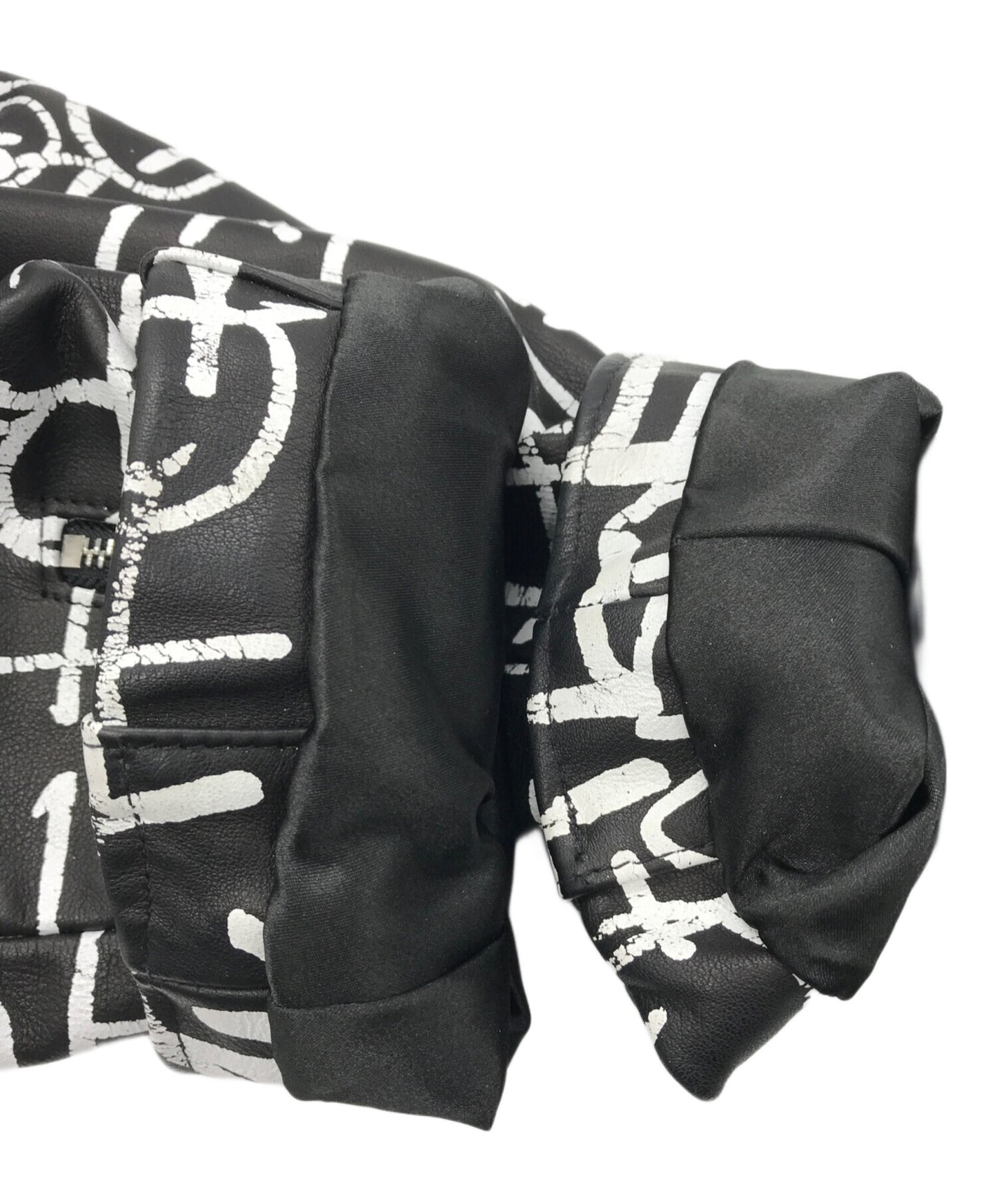 [Pre-owned] SUPREME Painted Perfecto Leather Jacket J46F8