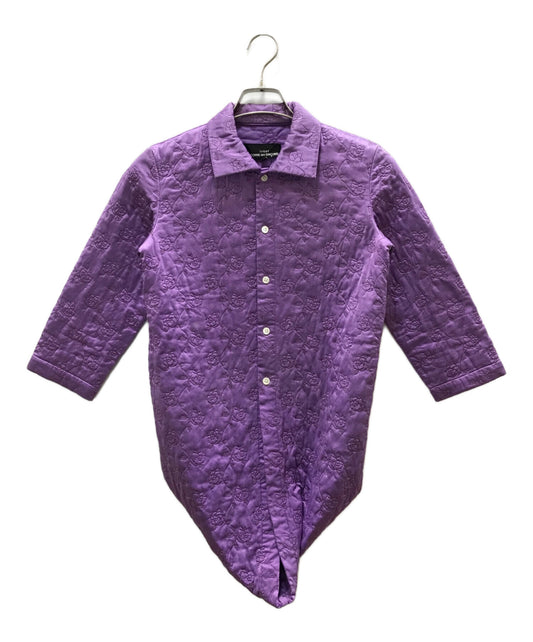 [Pre-owned] tricot COMME des GARCONS Flower Embroidery Design Shirt TB-04018M