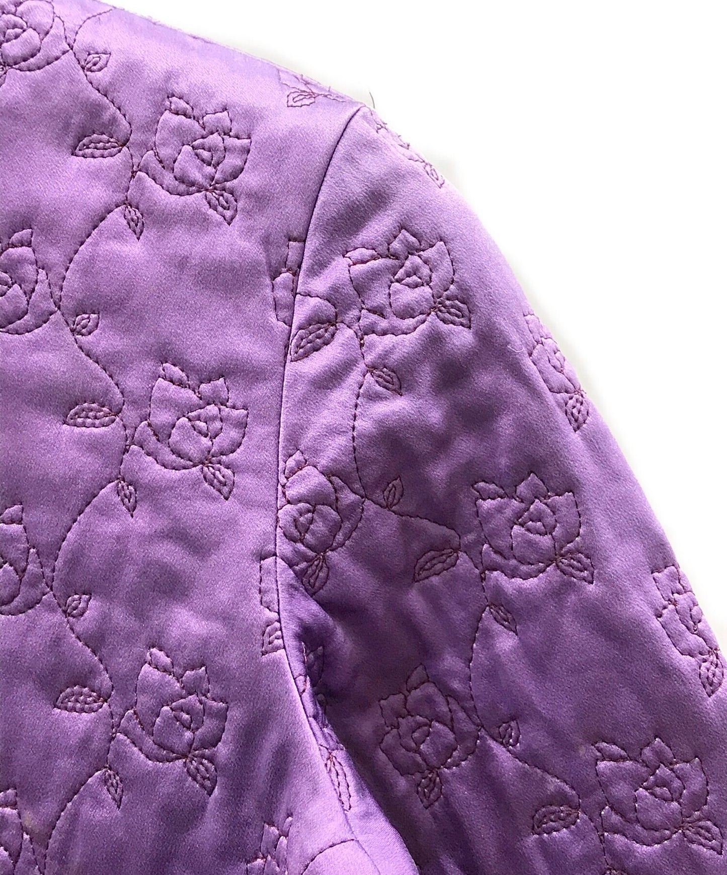 [Pre-owned] tricot COMME des GARCONS Flower Embroidery Design Shirt TB-04018M