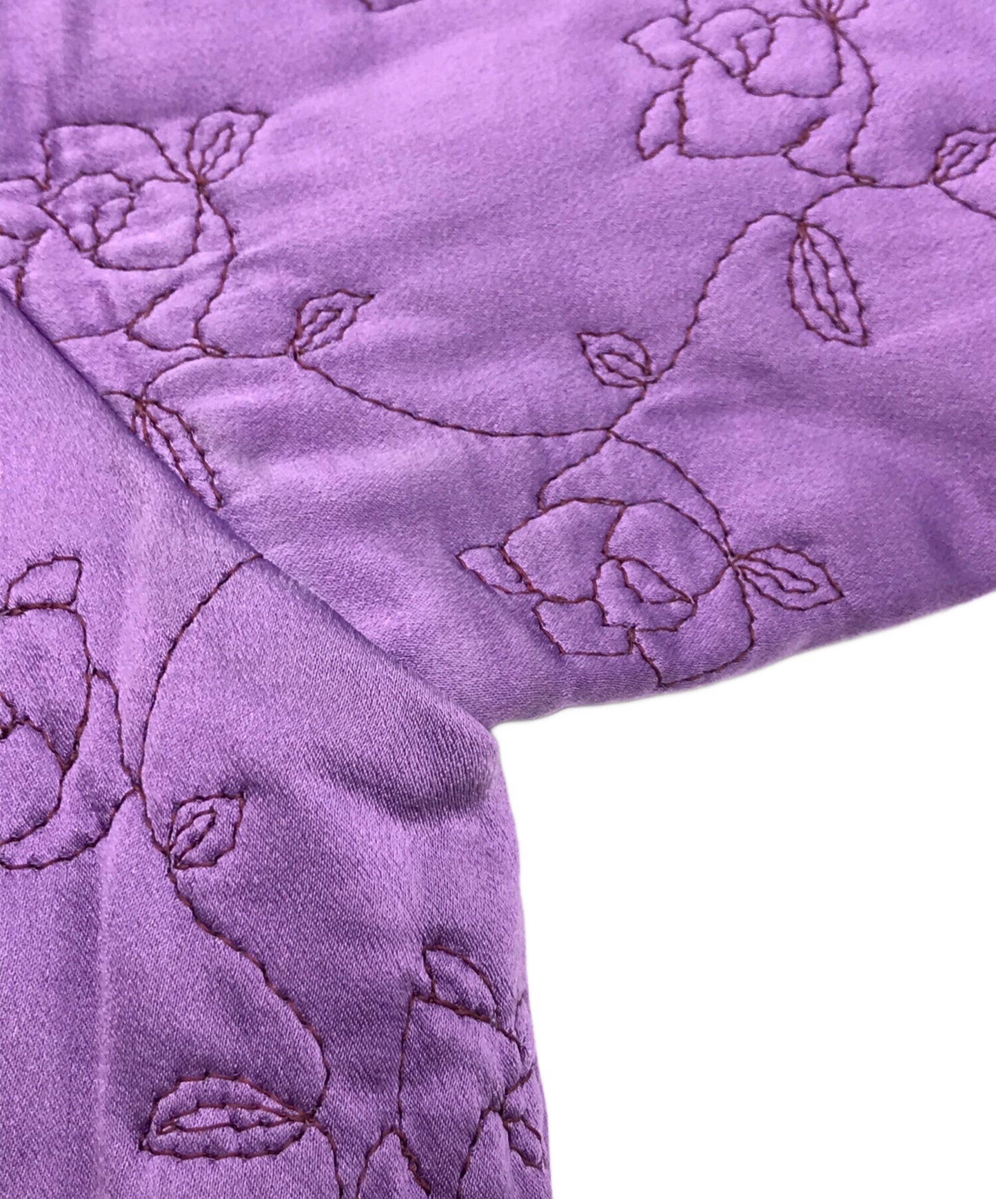 [Pre-owned] tricot COMME des GARCONS Flower Embroidery Design Shirt TB-04018M