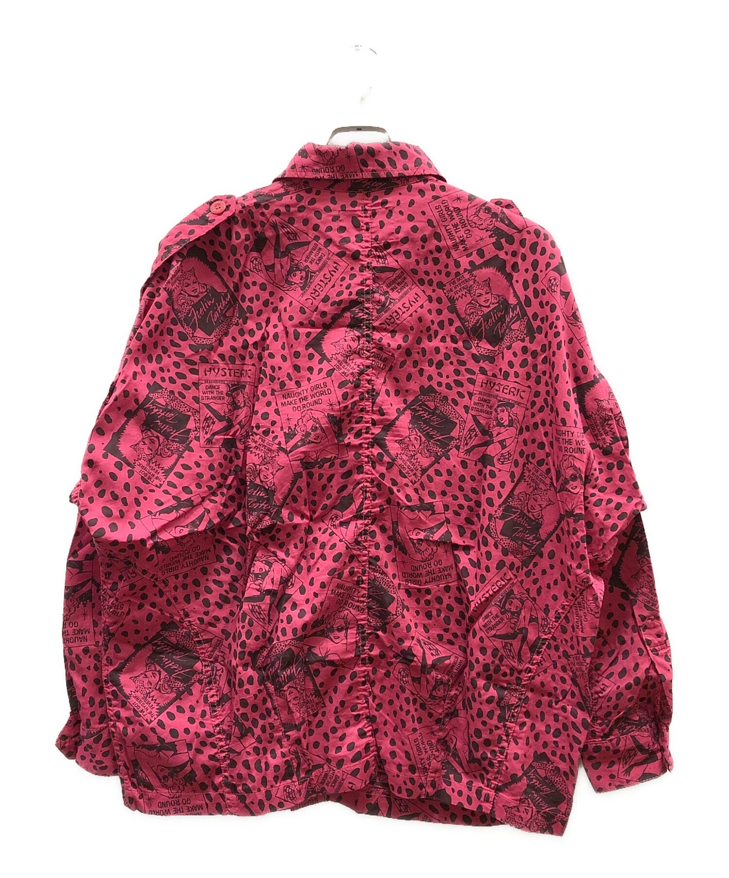 [Pre-owned] Hysteric Glamour military shirt with all-over pattern 01191AH02