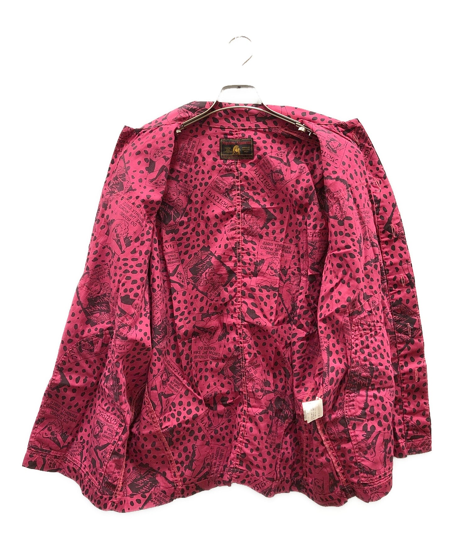 [Pre-owned] Hysteric Glamour military shirt with all-over pattern 01191AH02