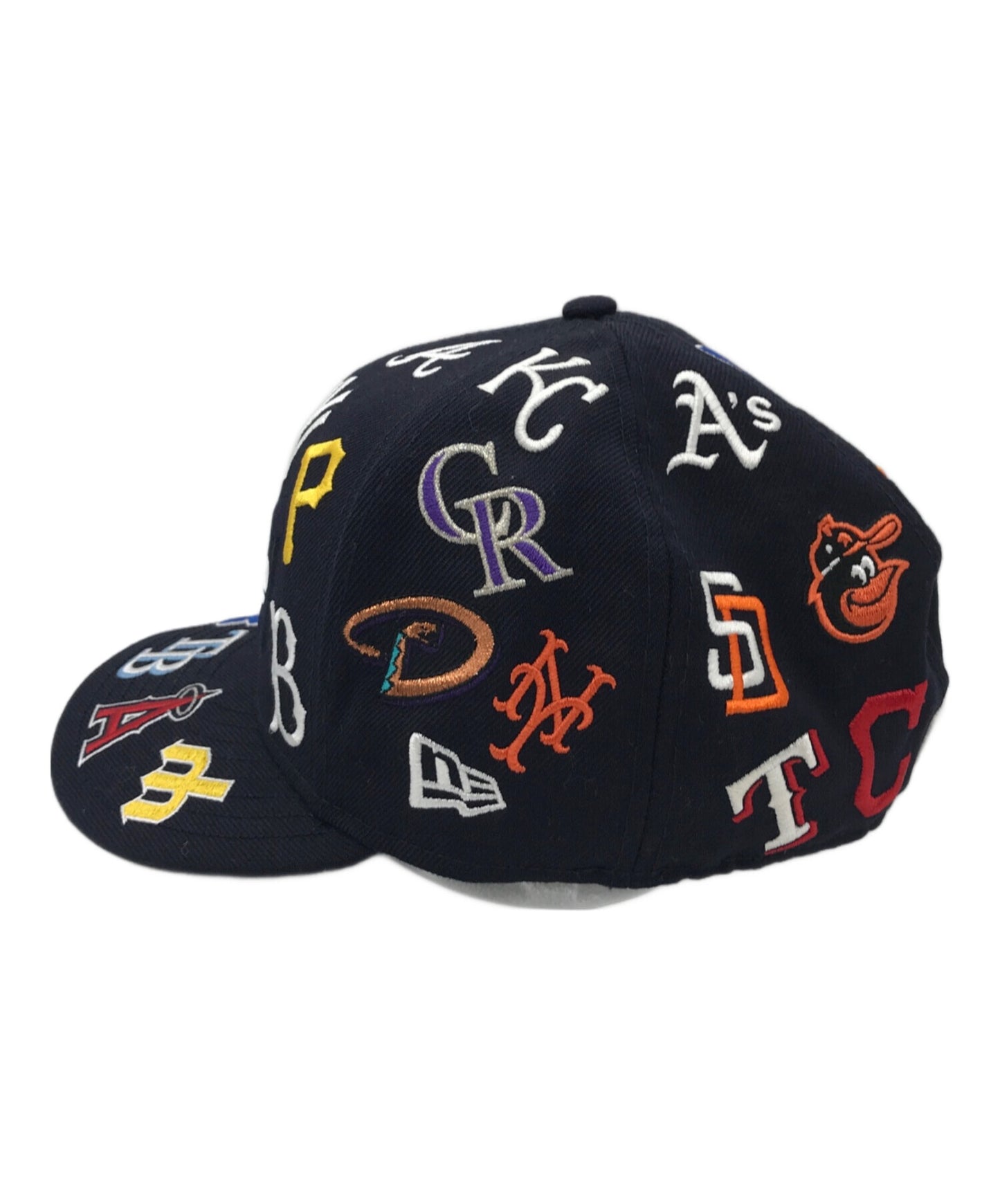 [Pre-owned] SUPREME MLB New Era Box Logo Cap