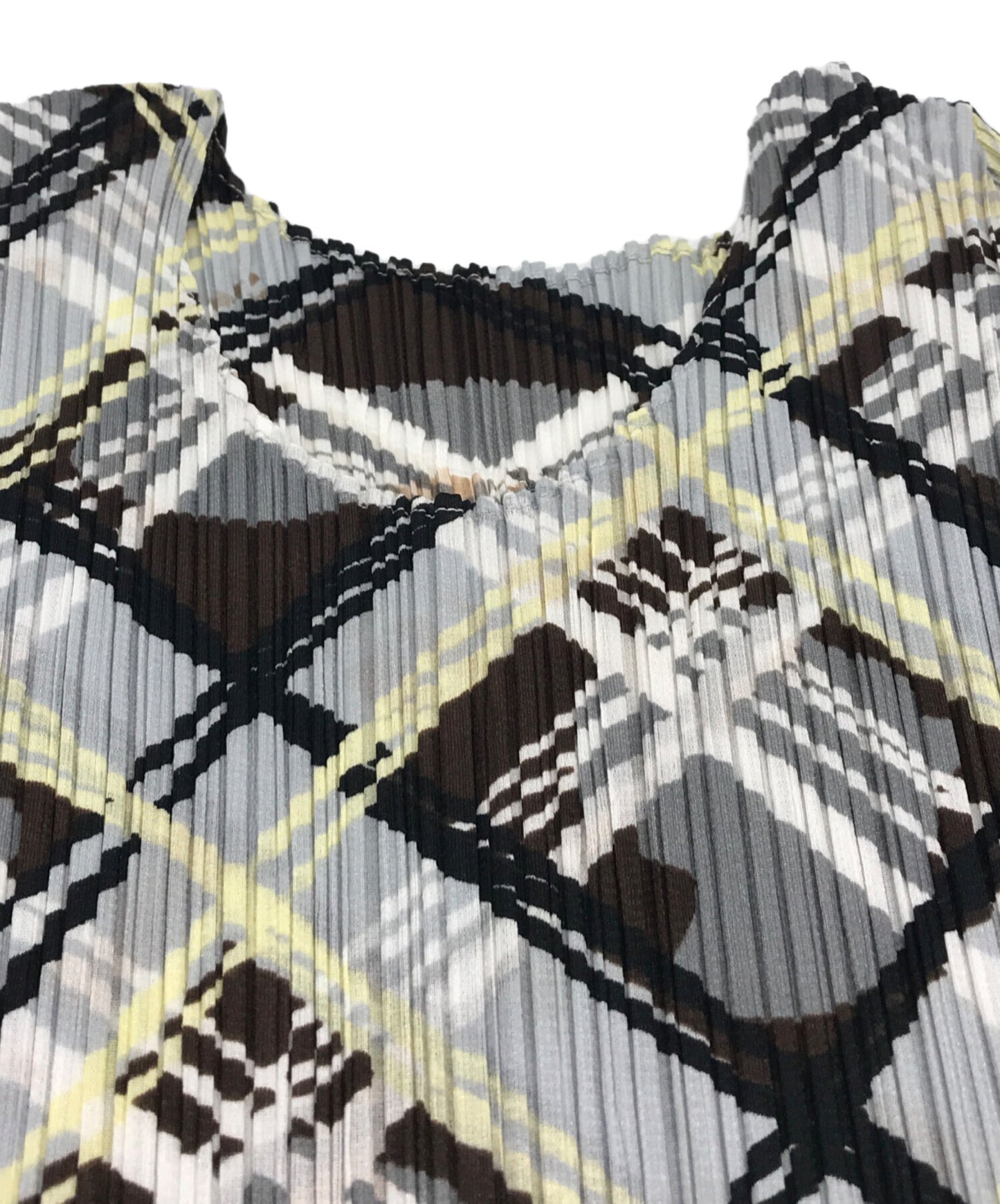 [Pre-owned] PLEATS PLEASE pleated knit PP01-JK753