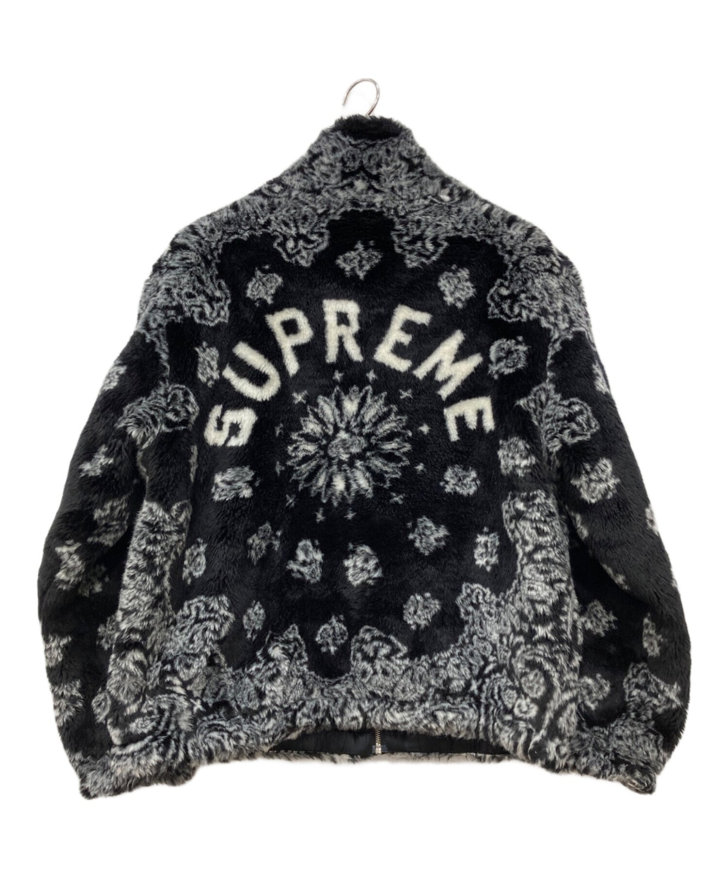 [Pre-owned] SUPREME Bandana Faux Fur Bomber Jacket
