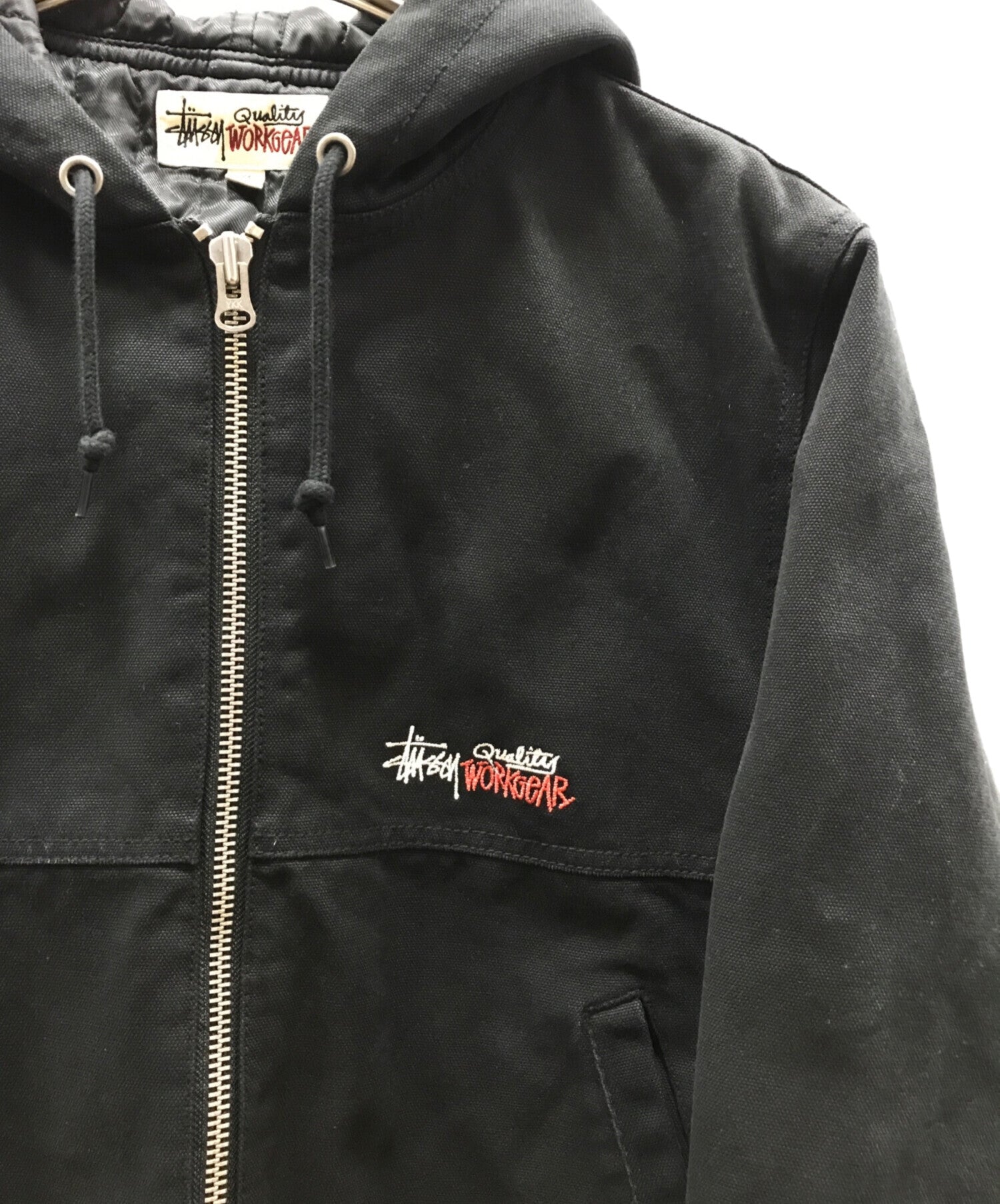 Pre-owned] stussy INSULATED WORK JACKET CANVAS 115716 – Archive